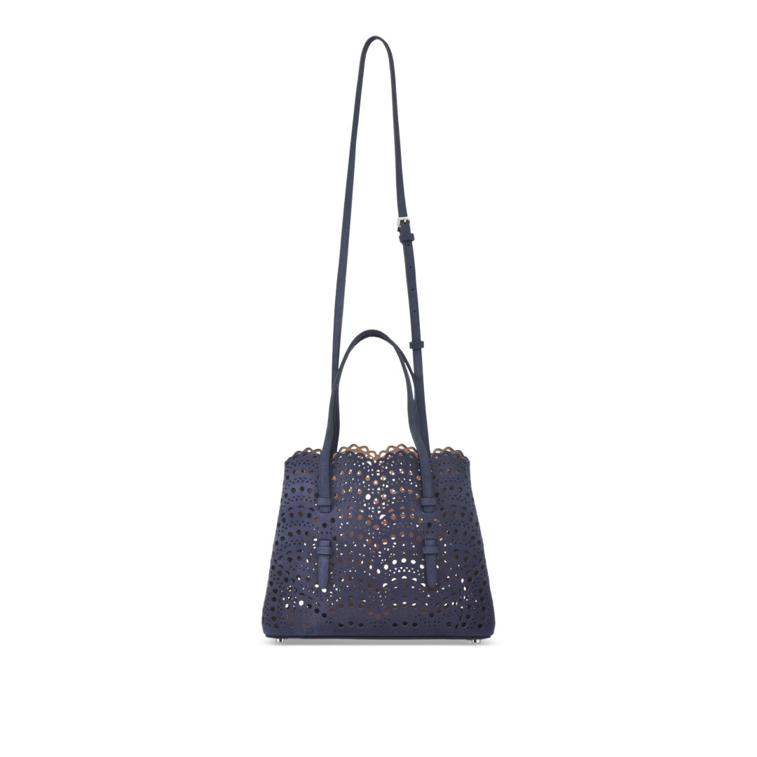 Bonsoir Indonesia | Mina 25 Small Vienne Wave Tote Bag Nubuck Leather
