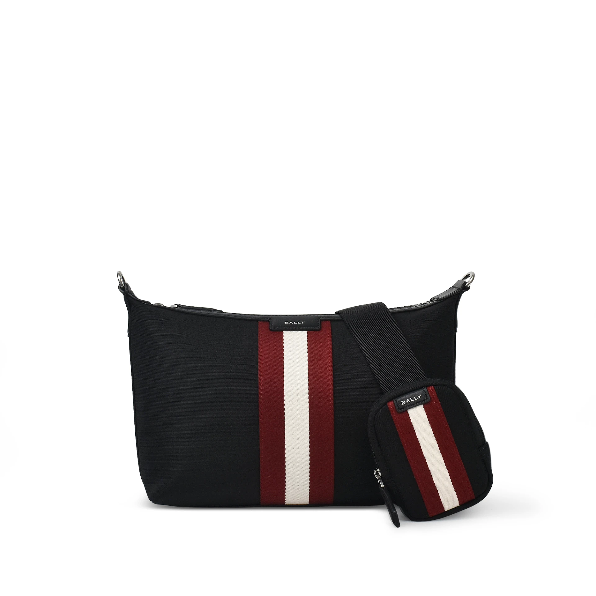 BALLY Code Crossbody Bag With Removable Pouch