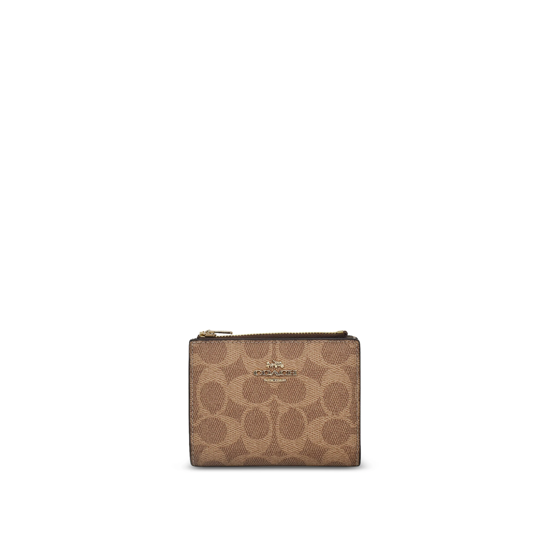 COACH Bifold Wallet In Signature Canvas