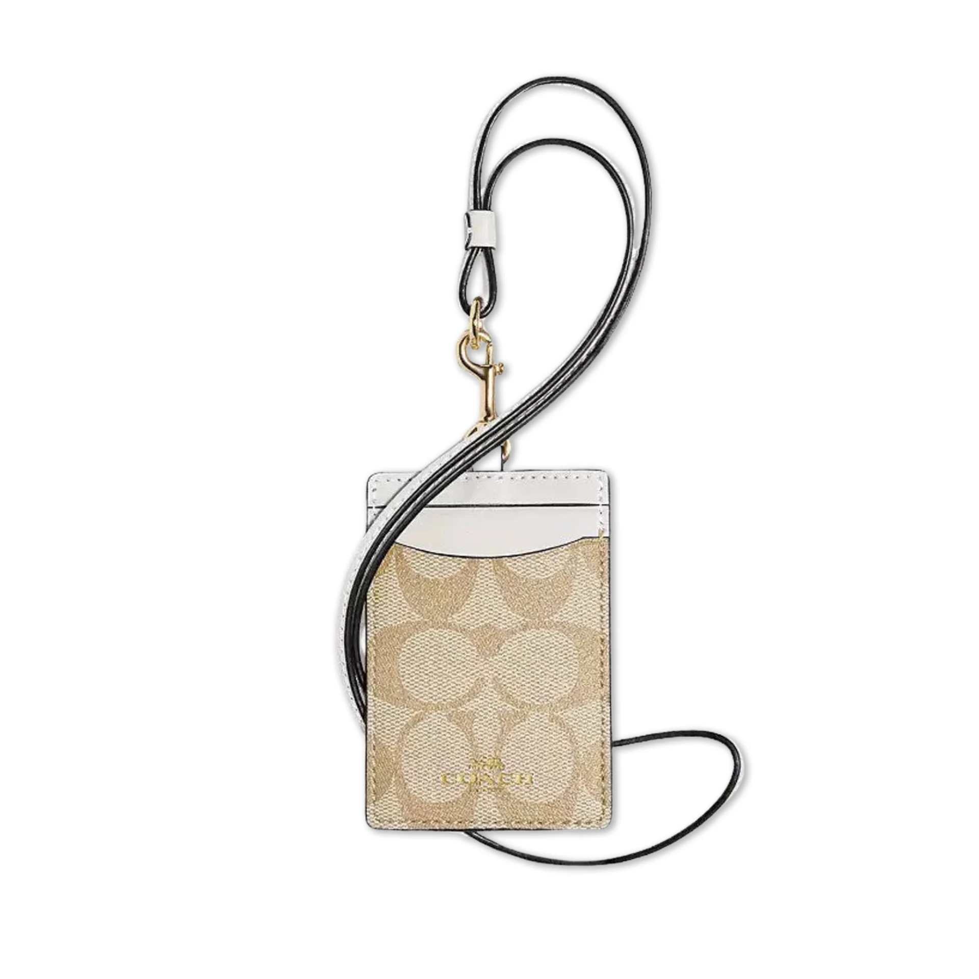 COACH Id Lanyard In Signature Canvas