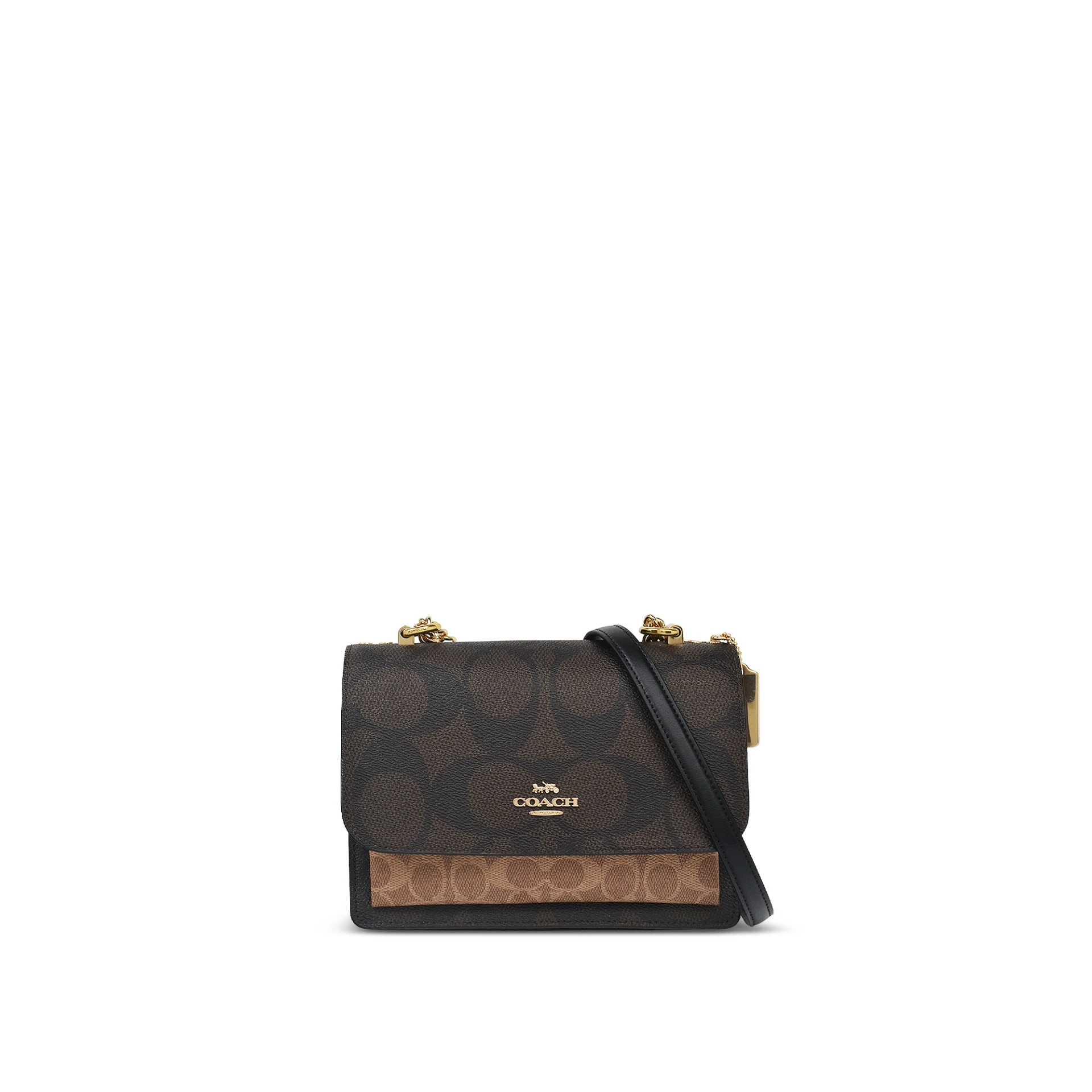 COACH Klare Crossbody Bag In Blocked Signature Canvas