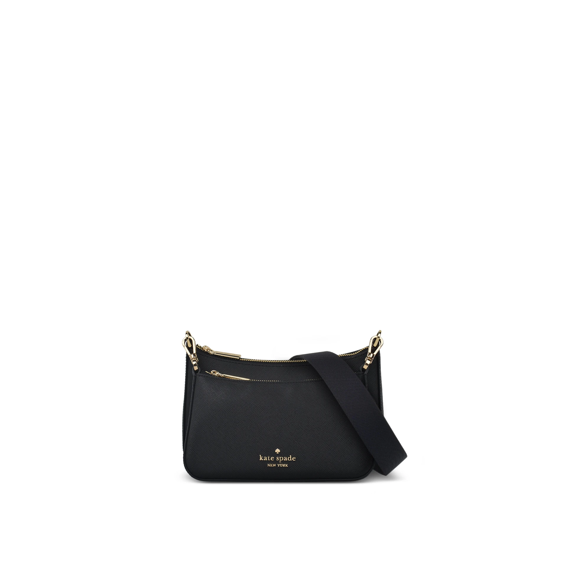 KATE SPADE Duet Small Crossbody Bag Saffiano Leather