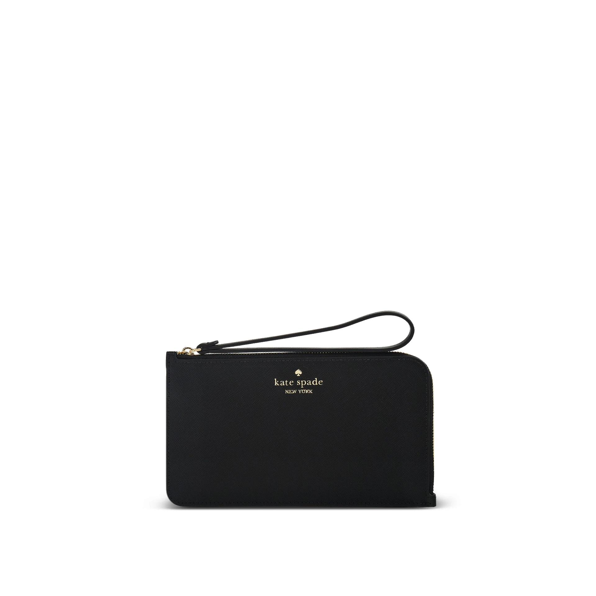 KATE SPADE Lucy Medium L-zip Wallet Saffiano Leather