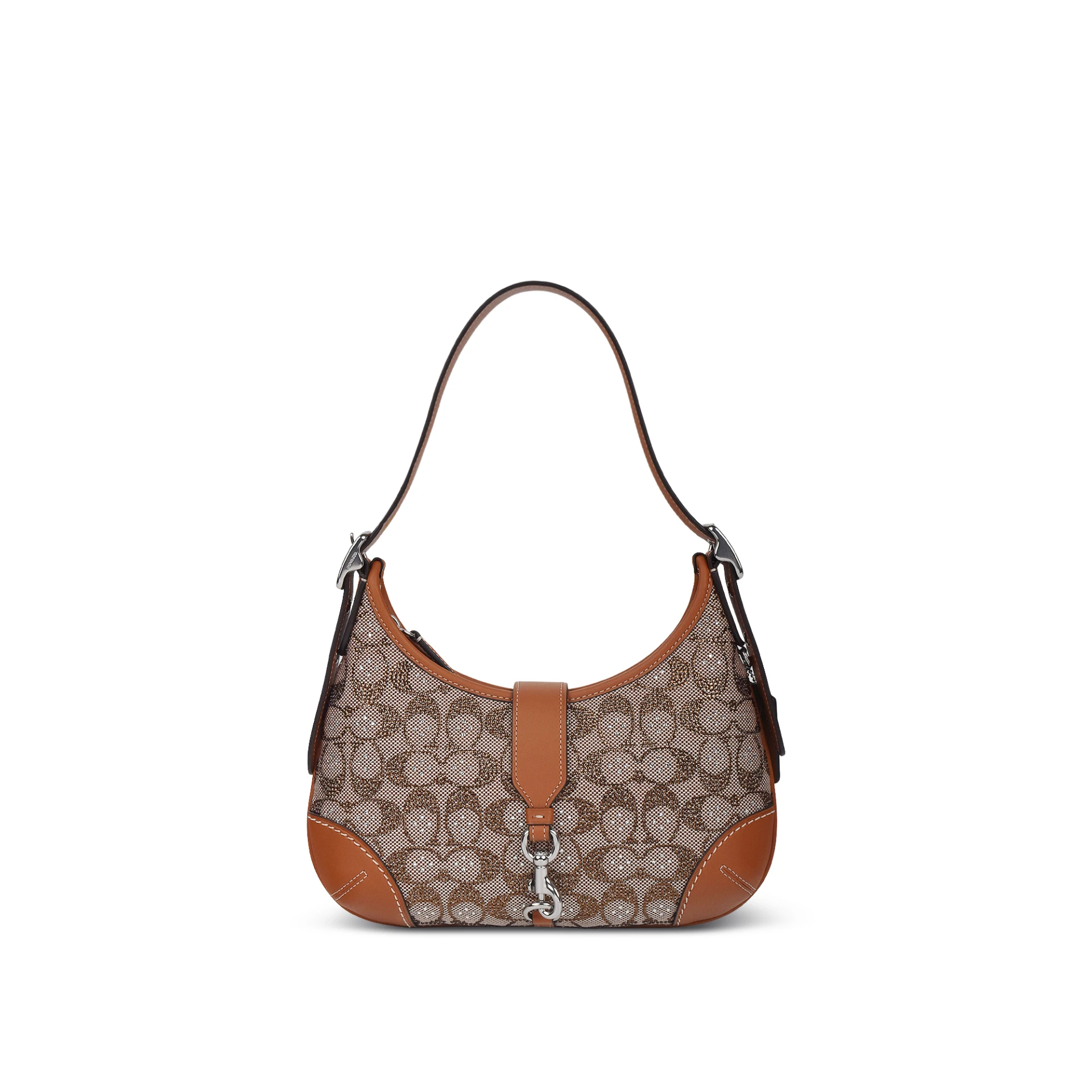 COACH Hamptons Signature Hobo Bag Shw
