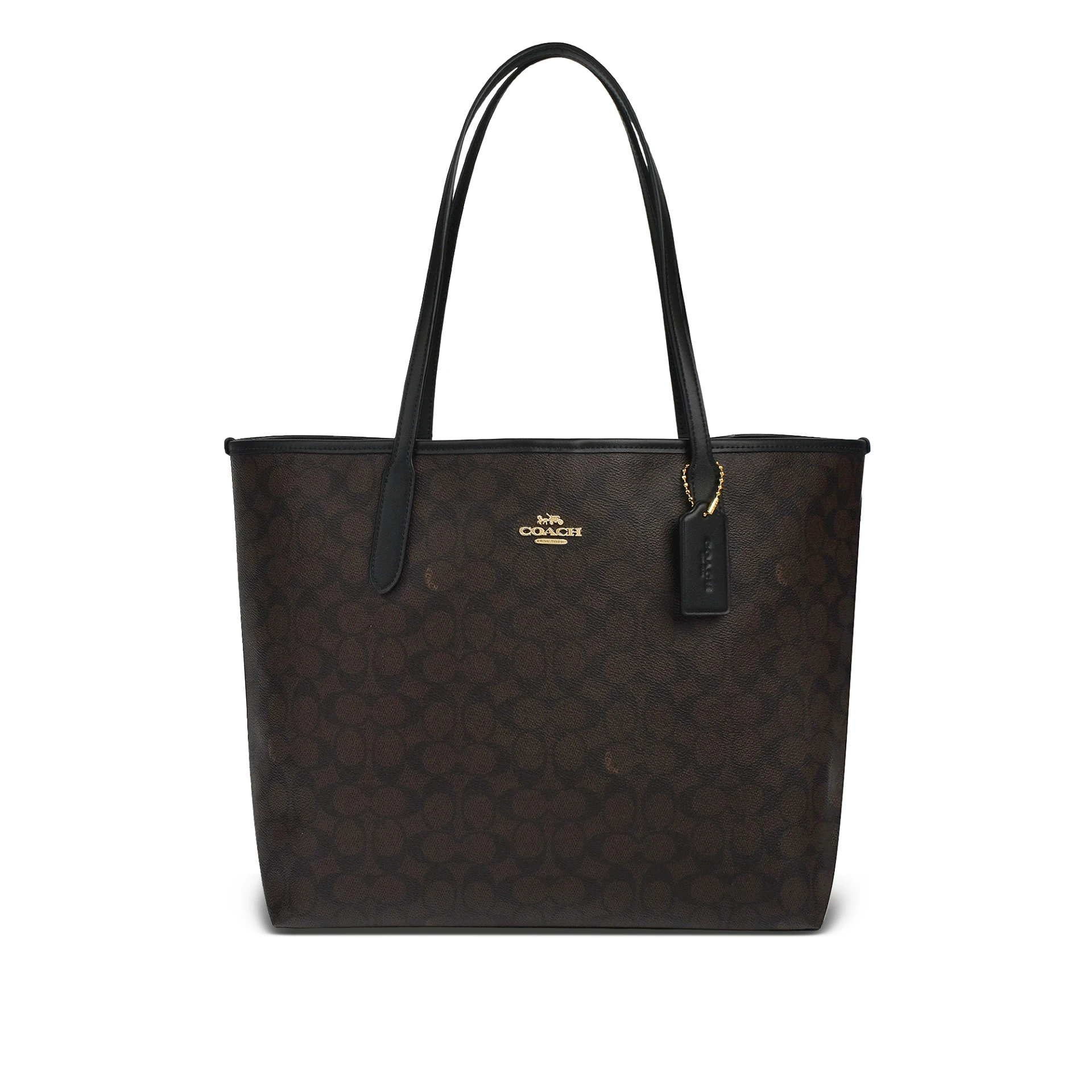 COACH City Tote Bag In Signature Canvas