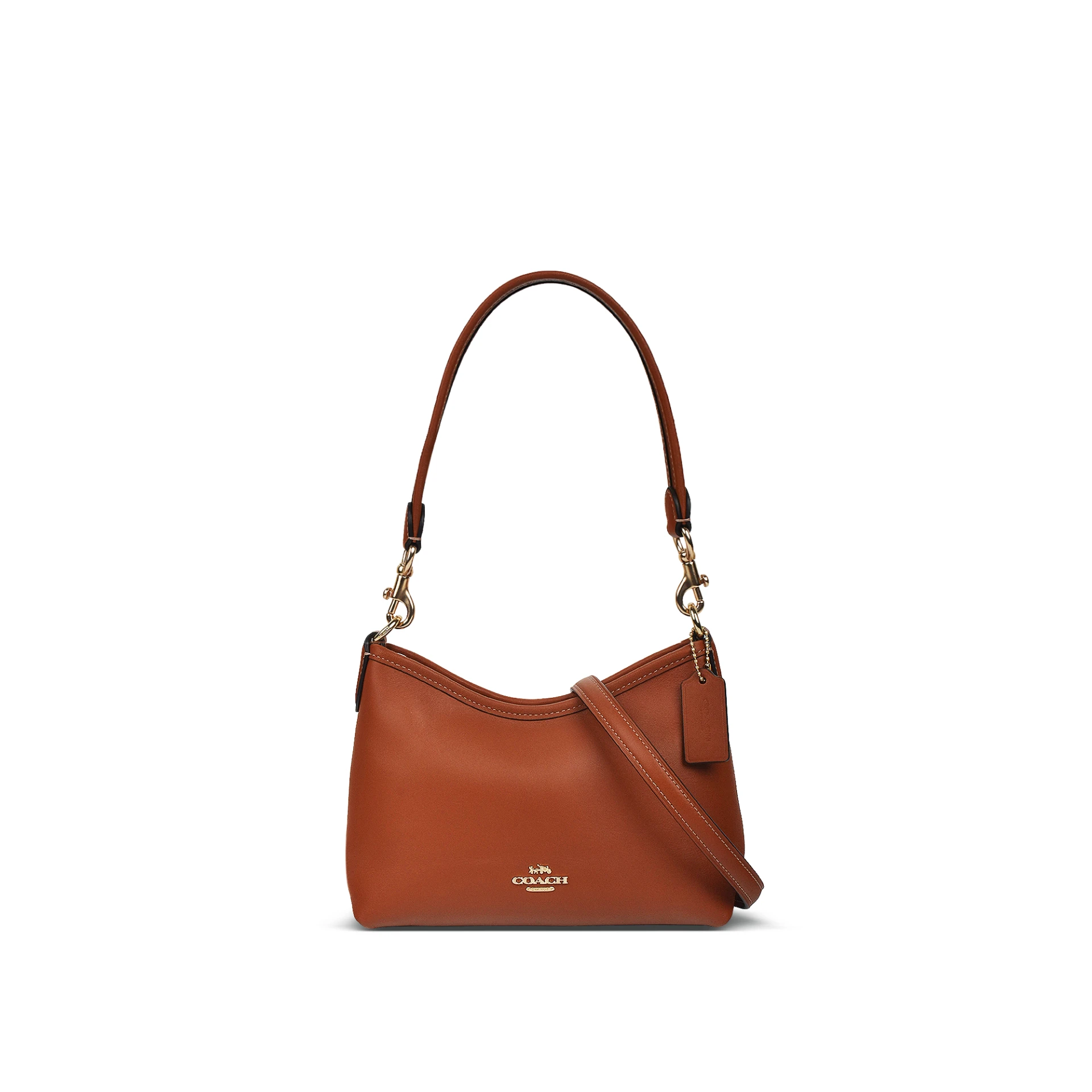 COACH Laurel Small Shoulder Bag Calfskin Leather