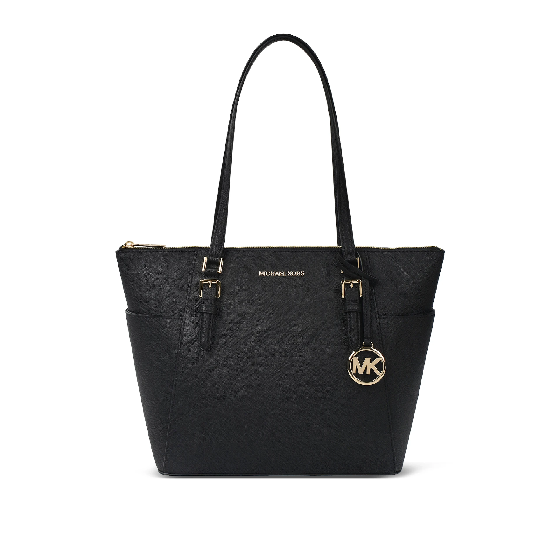 MICHAEL KORS Charlotte Large Top-zip Tote Bag Saffiano Leather