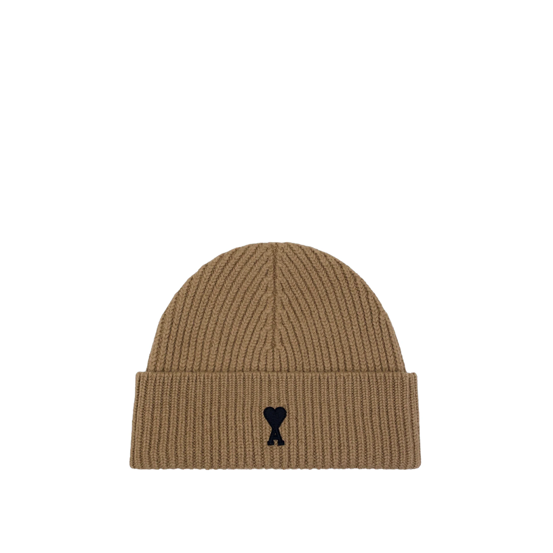 AMI PARIS Black Ami De Coeur Beanie
