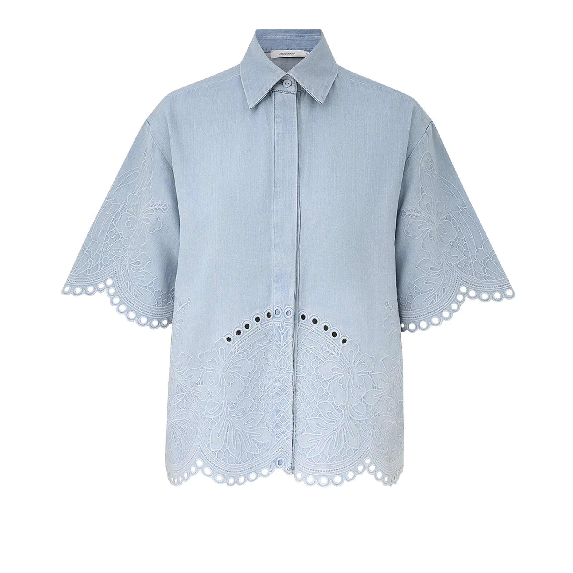 ZIMMERMANN Daylight Denim Shirt