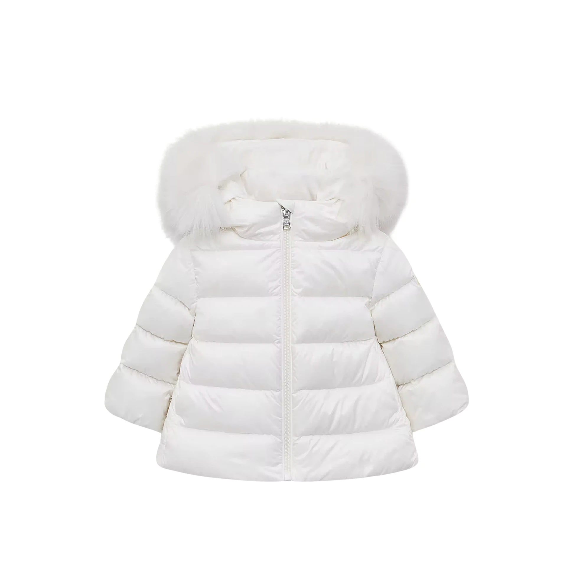 MONCLER Obie Hooded Faux Fur-trimmed Down Jacket