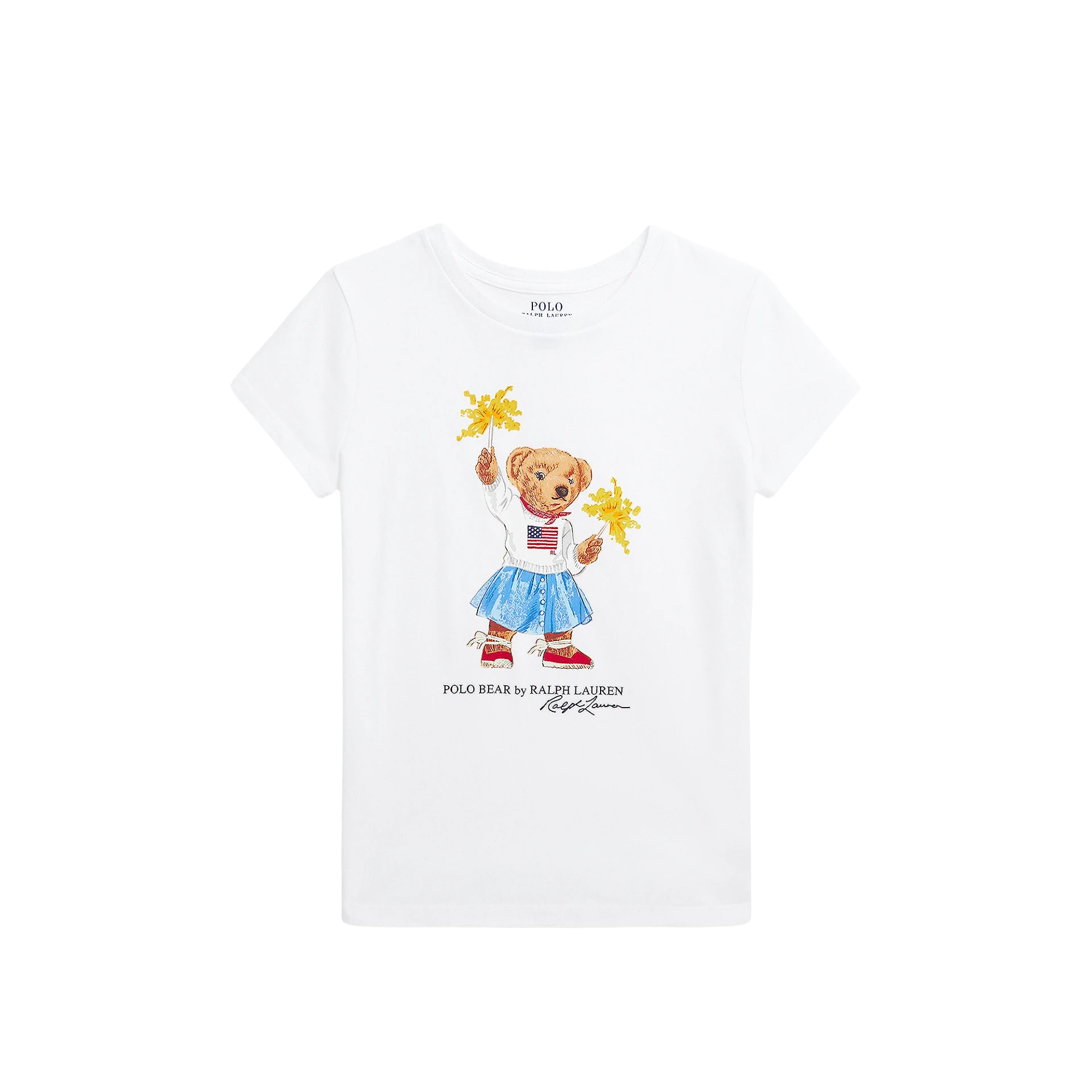 POLO RALPH LAUREN Polo Bear With Fireworks Print Tshirt