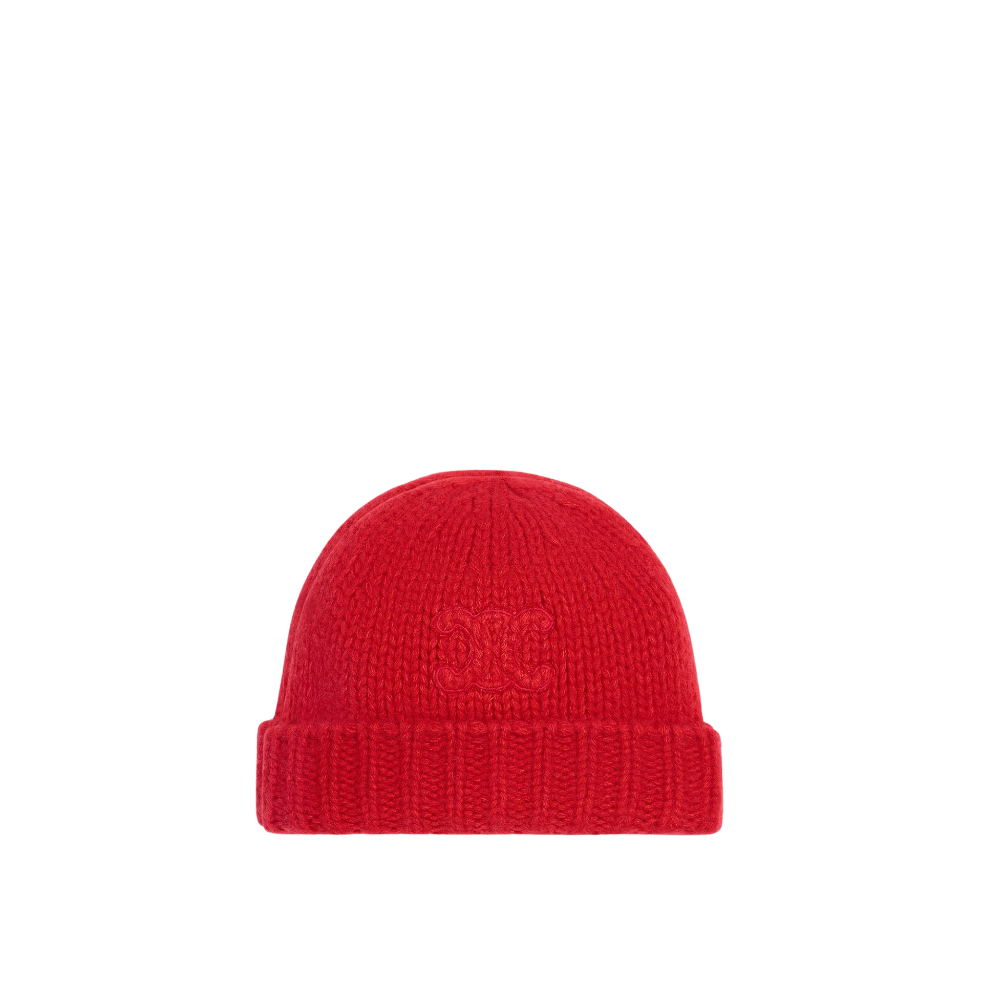 CELINE Triomphe Beanie In Cashmere And Silk