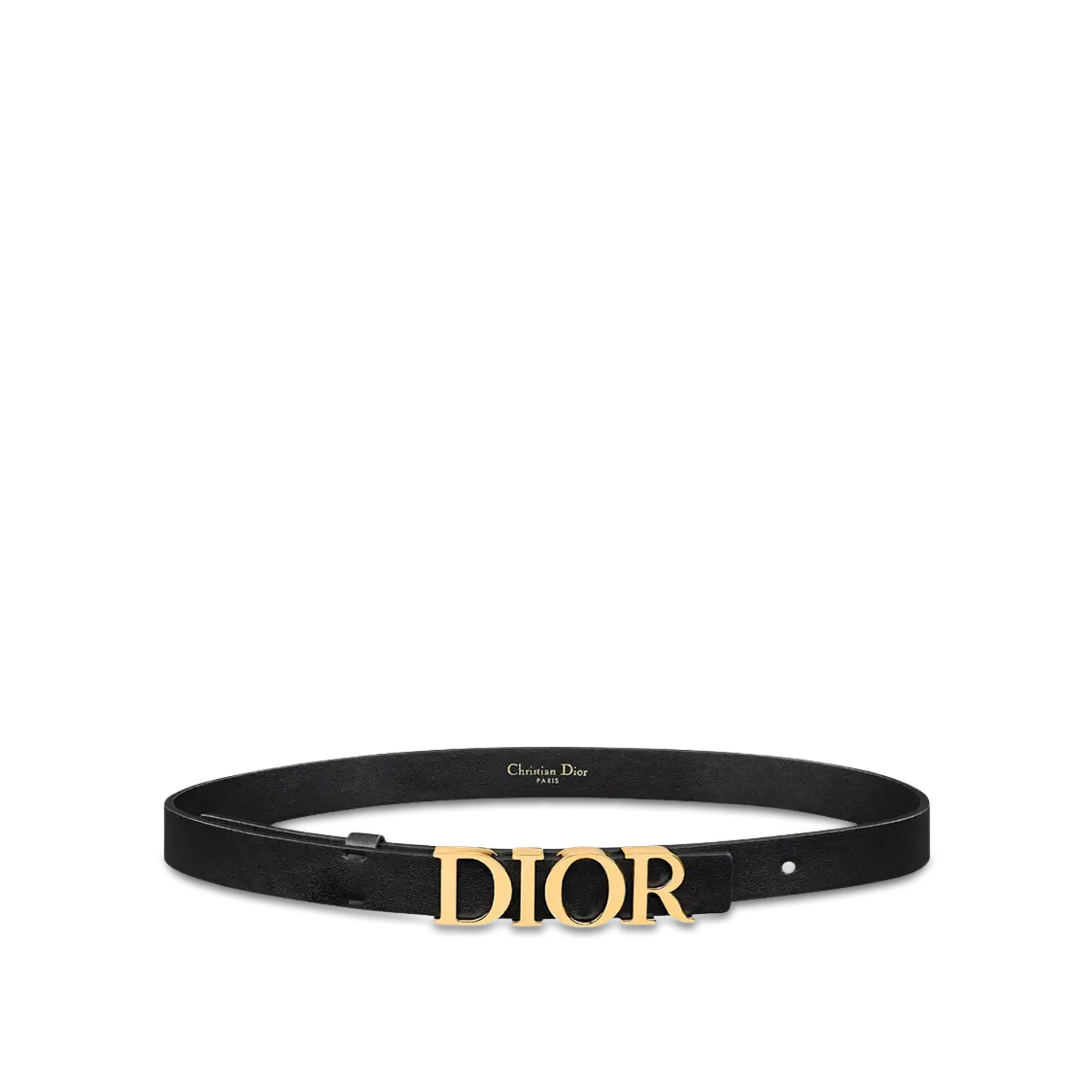 CHRISTIAN DIOR D-dream 20mm Belt Smooth Calfskin