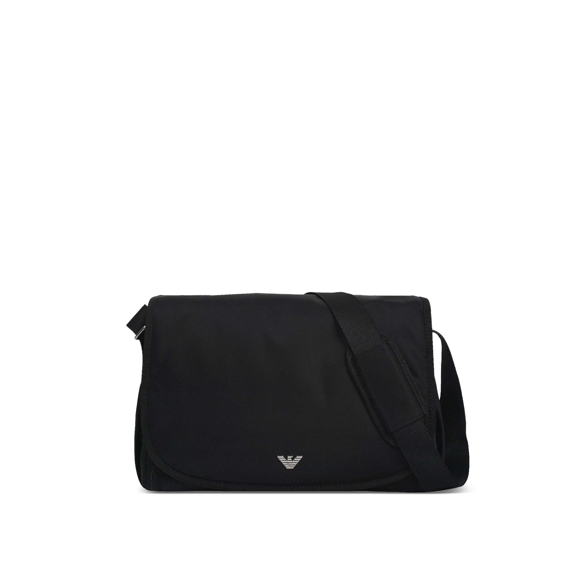 EMPORIO ARMANI Diaper Bag Set With Eagle Plate