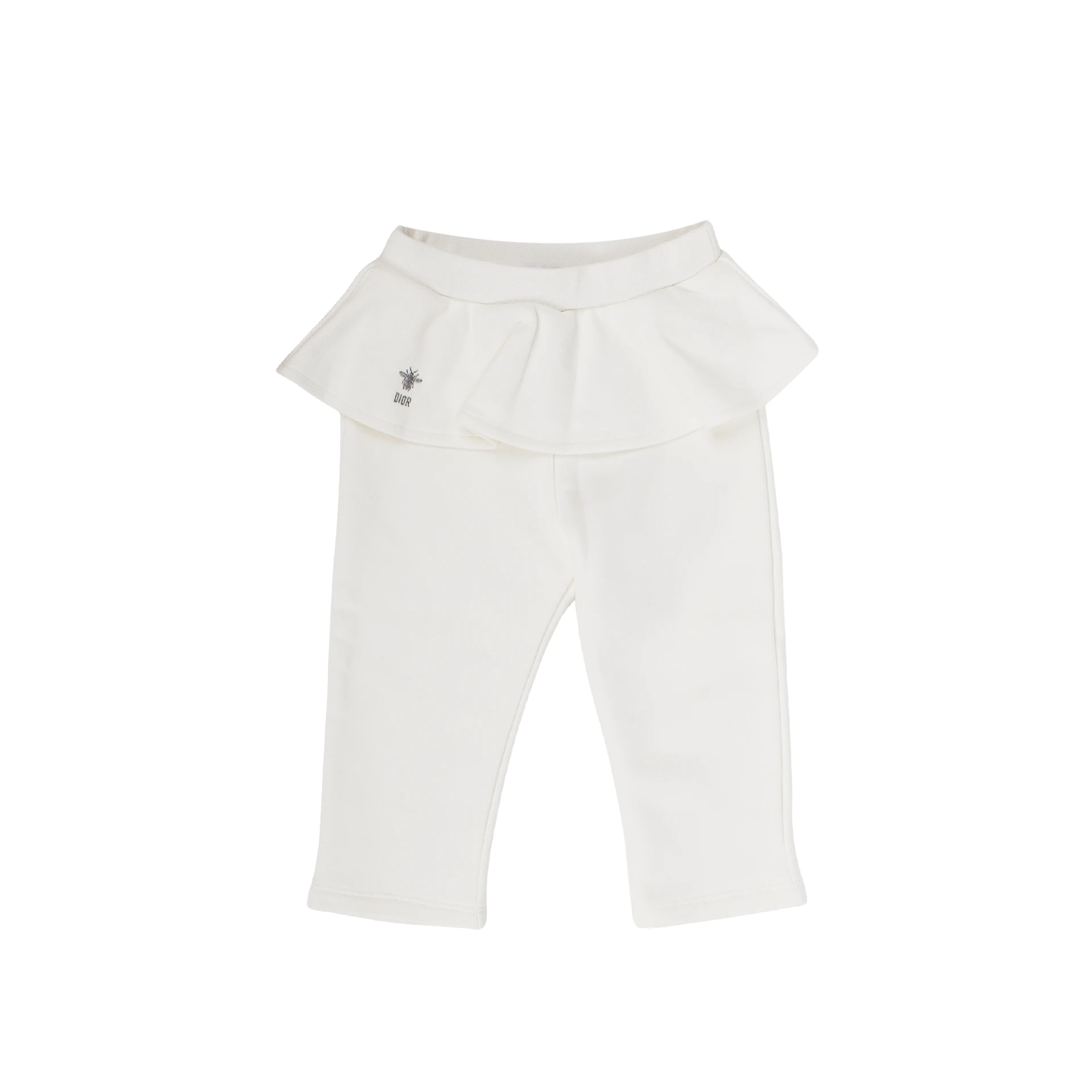 CHRISTIAN DIOR Bee Embroidered Logo Baby Pants Brushed