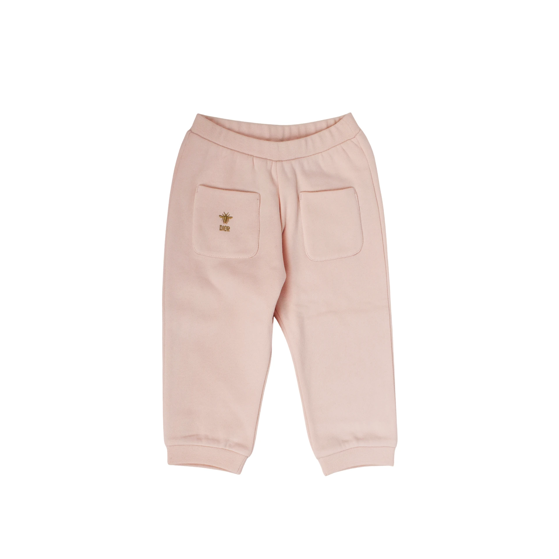 CHRISTIAN DIOR Bee Embroidered Logo Baby Track Pants
