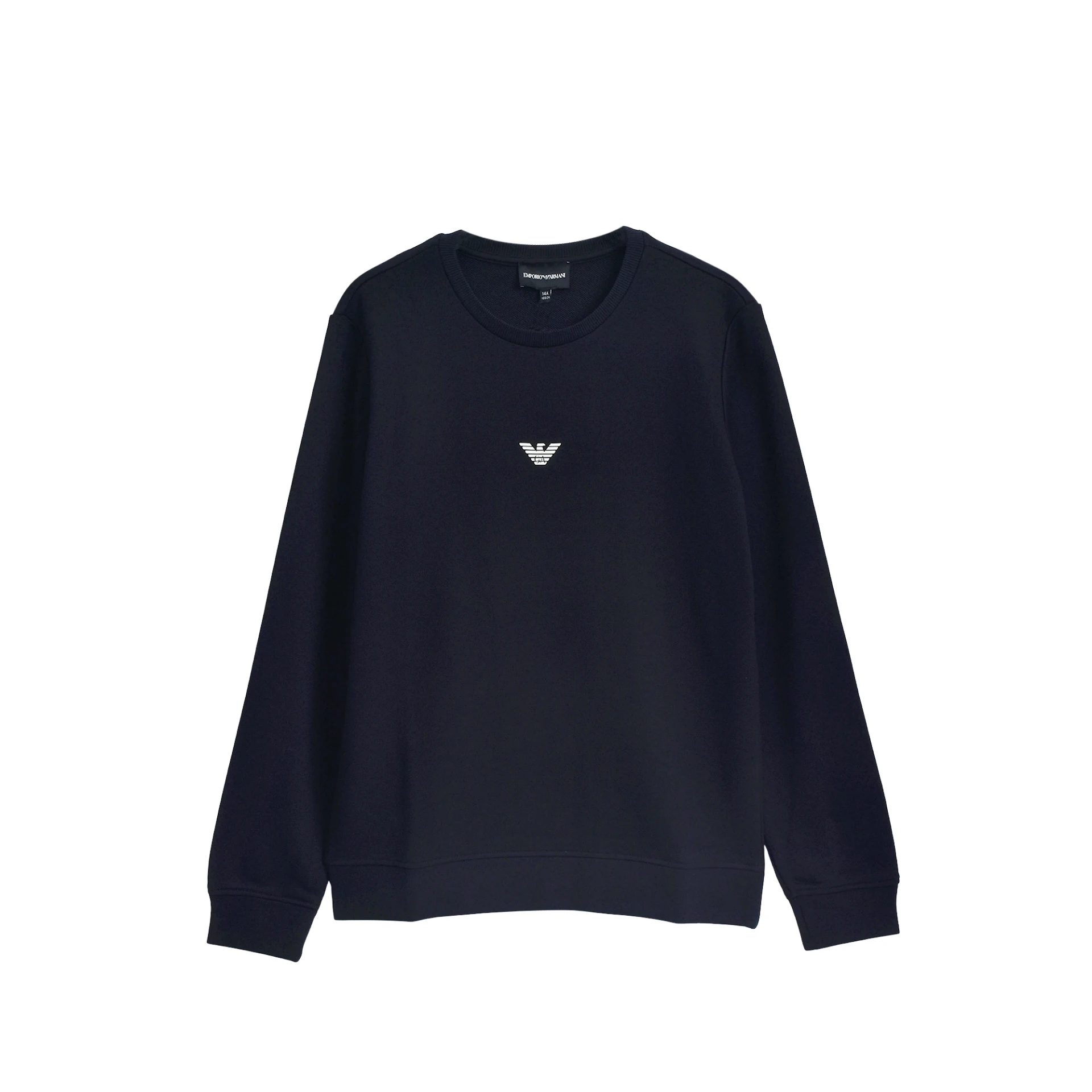 EMPORIO ARMANI Small Logo Print Sweatshirt Modal-blend