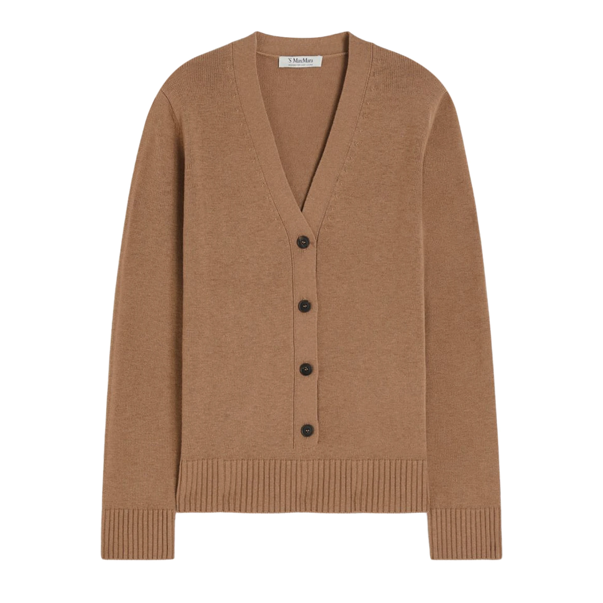 MAX MARA Apollo Mannish Cardigan Wool Yarn