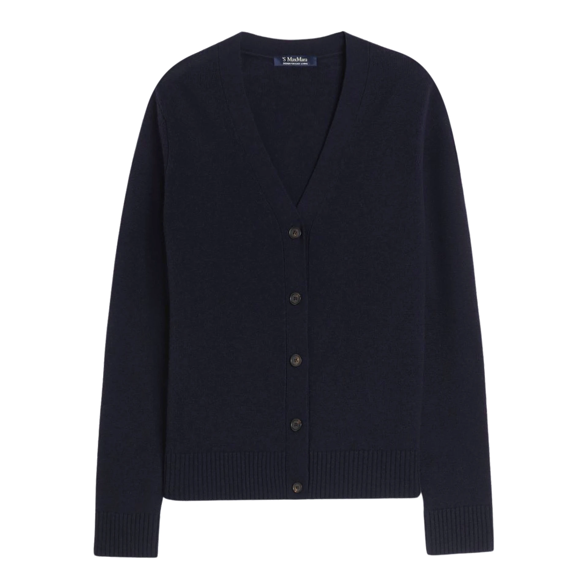 MAX MARA Apollo Mannish Cardigan Wool Yarn