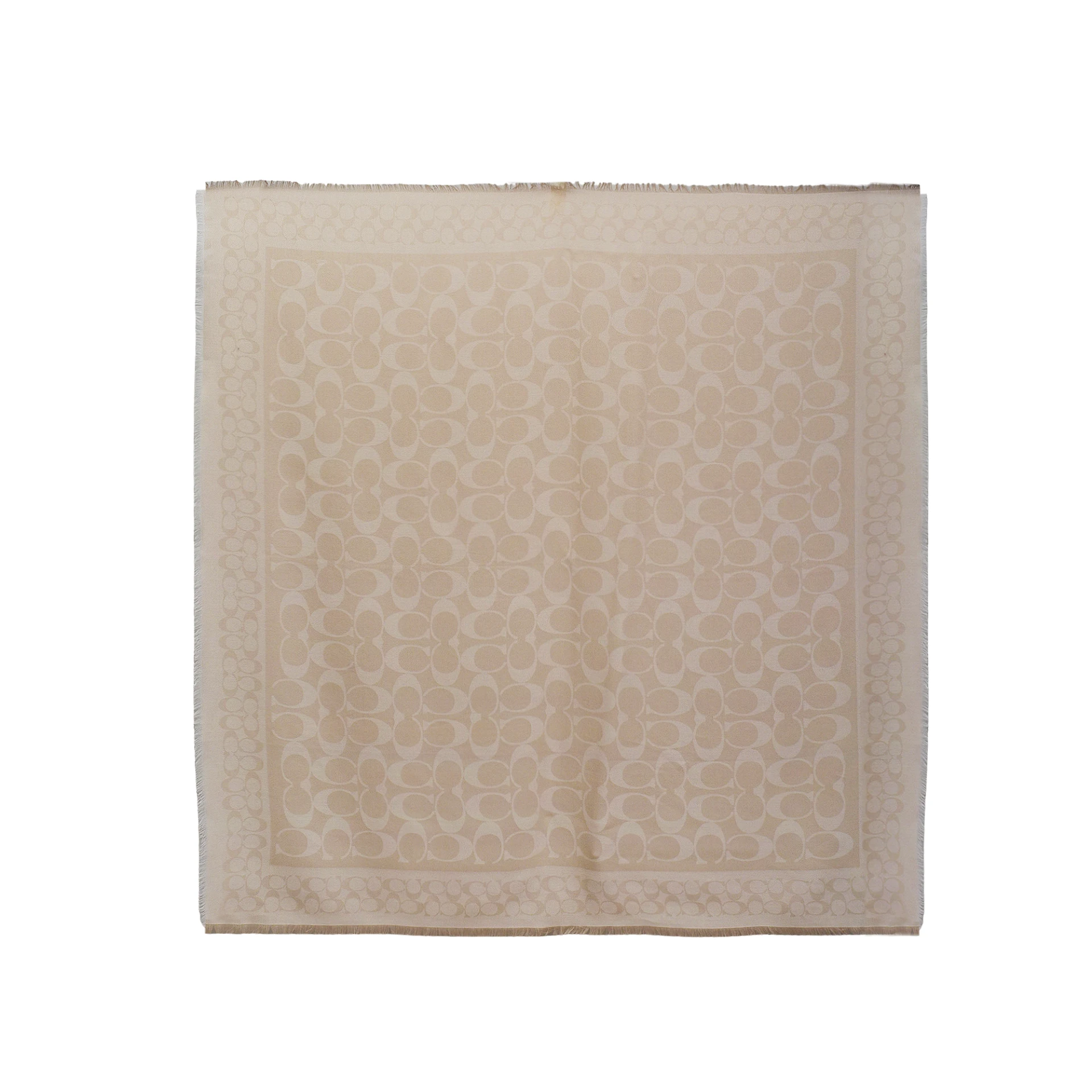 COACH Signature Oversized Square Scarf
