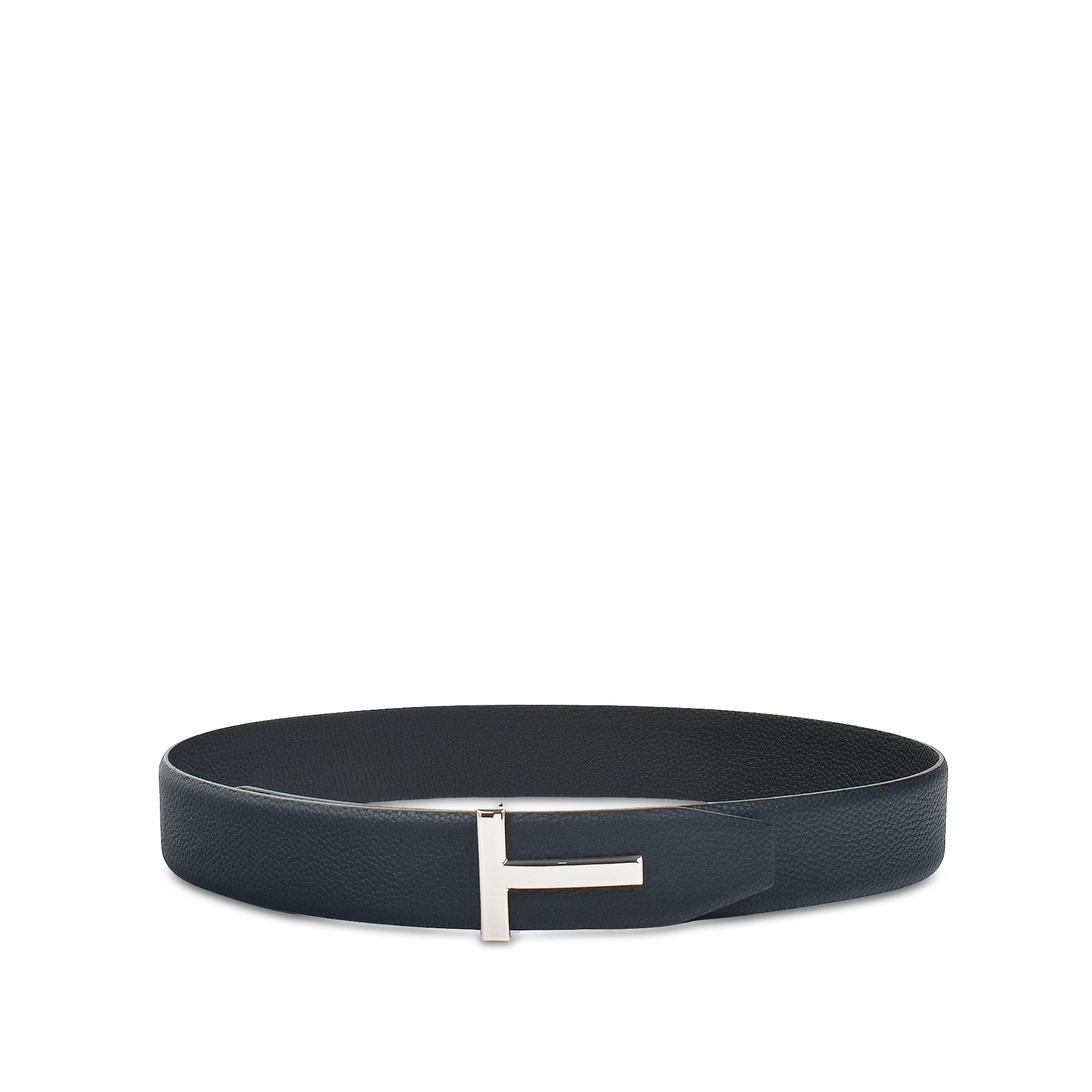 TOM FORD T Icon Reversible Belt 40mm Grained Leather Shw