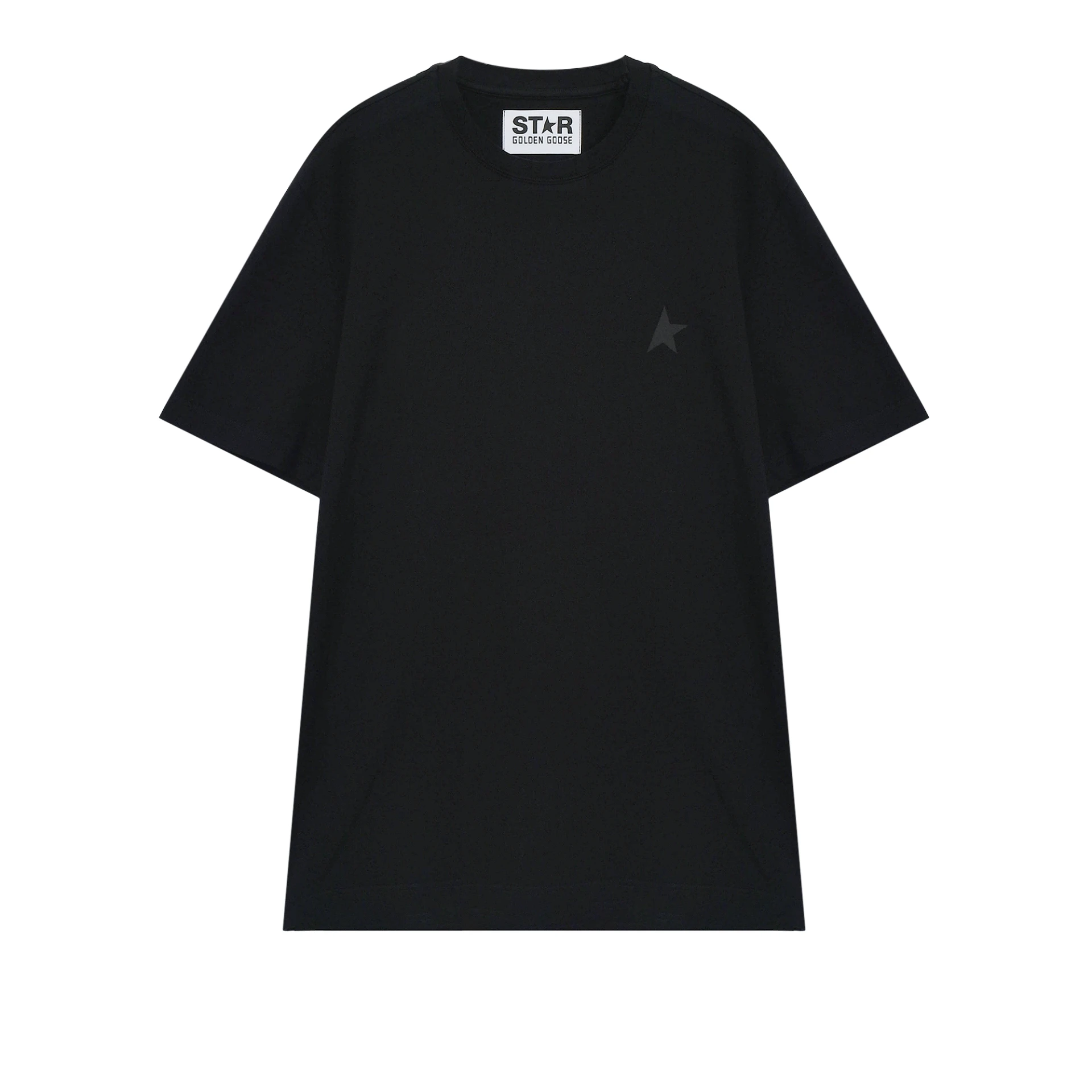 GOLDEN GOOSE Black Star Logo Tshirt