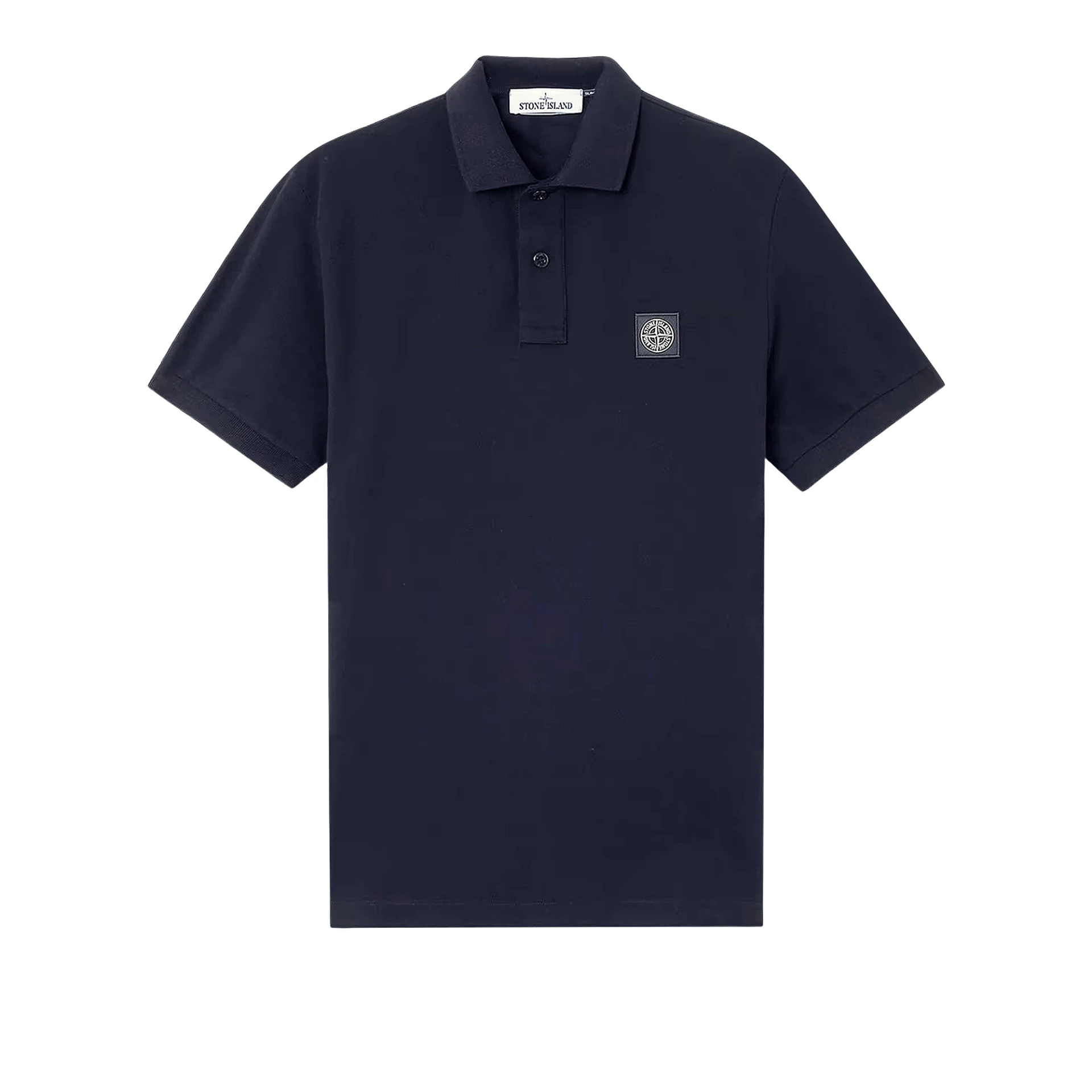 STONE ISLAND Logo Patch Polo Shirt ( Slim Fit )