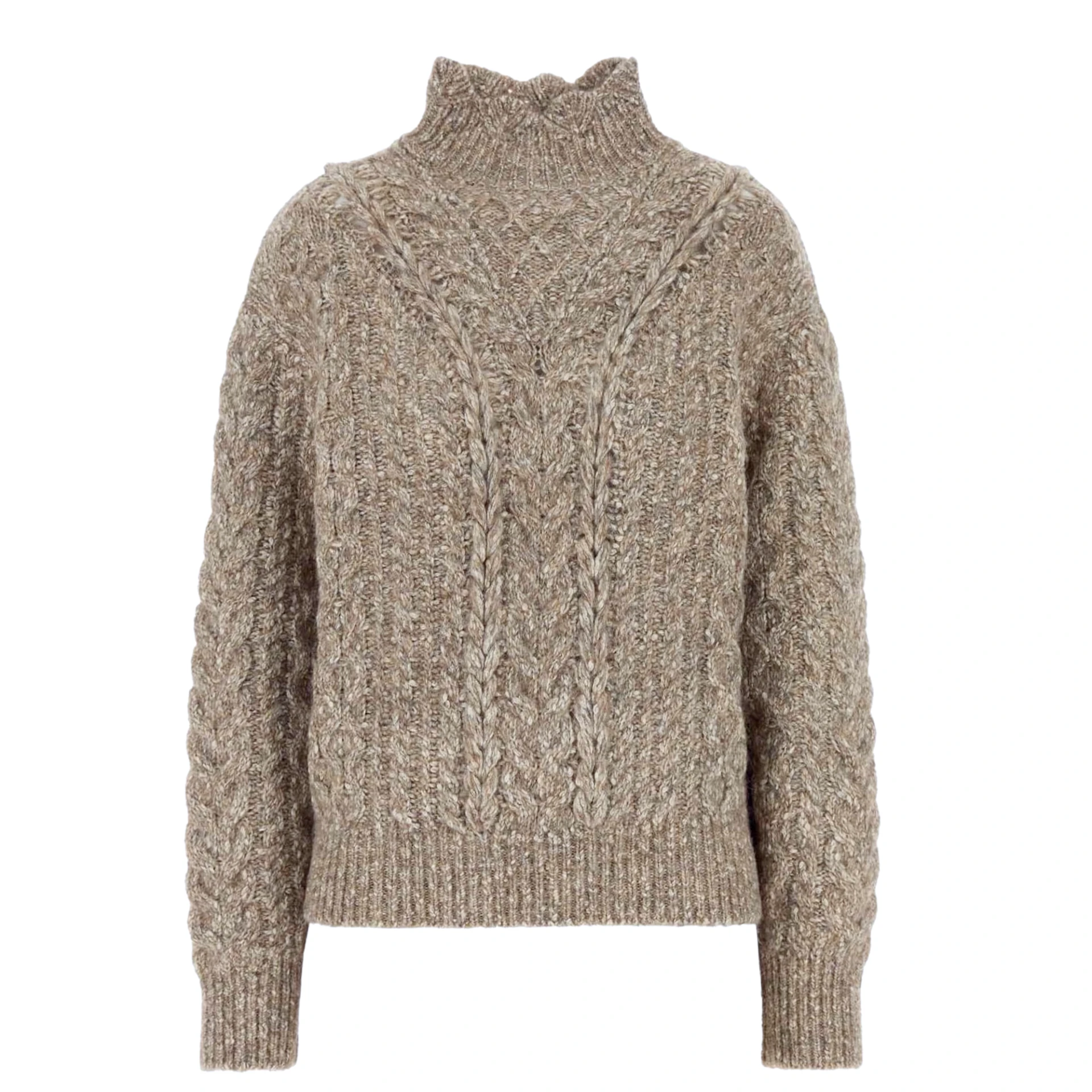 ISABEL MARANT Bolinea Cable Knit Sweater