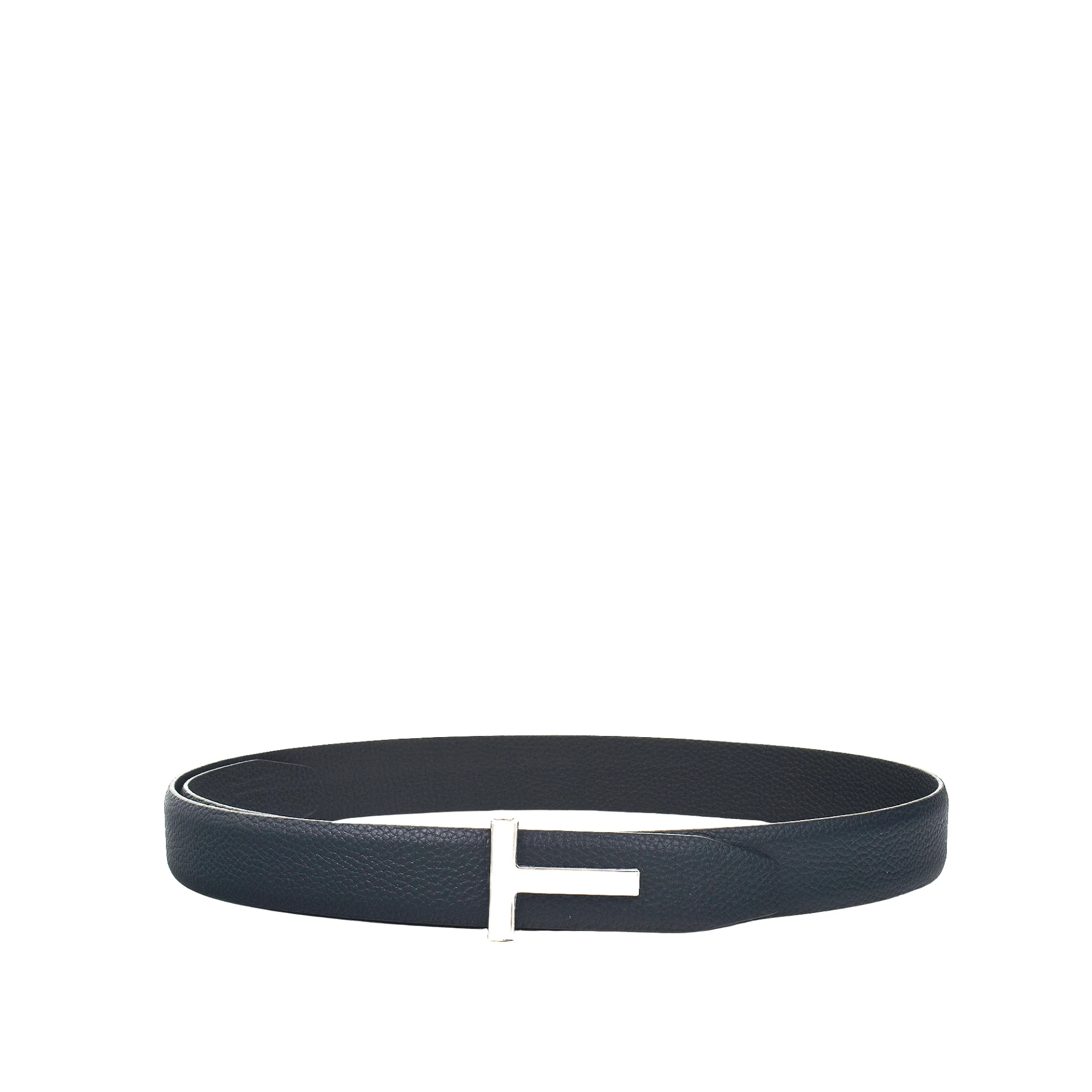 TOM FORD T Icon Reversible Belt 30mm Grained Leather Shw