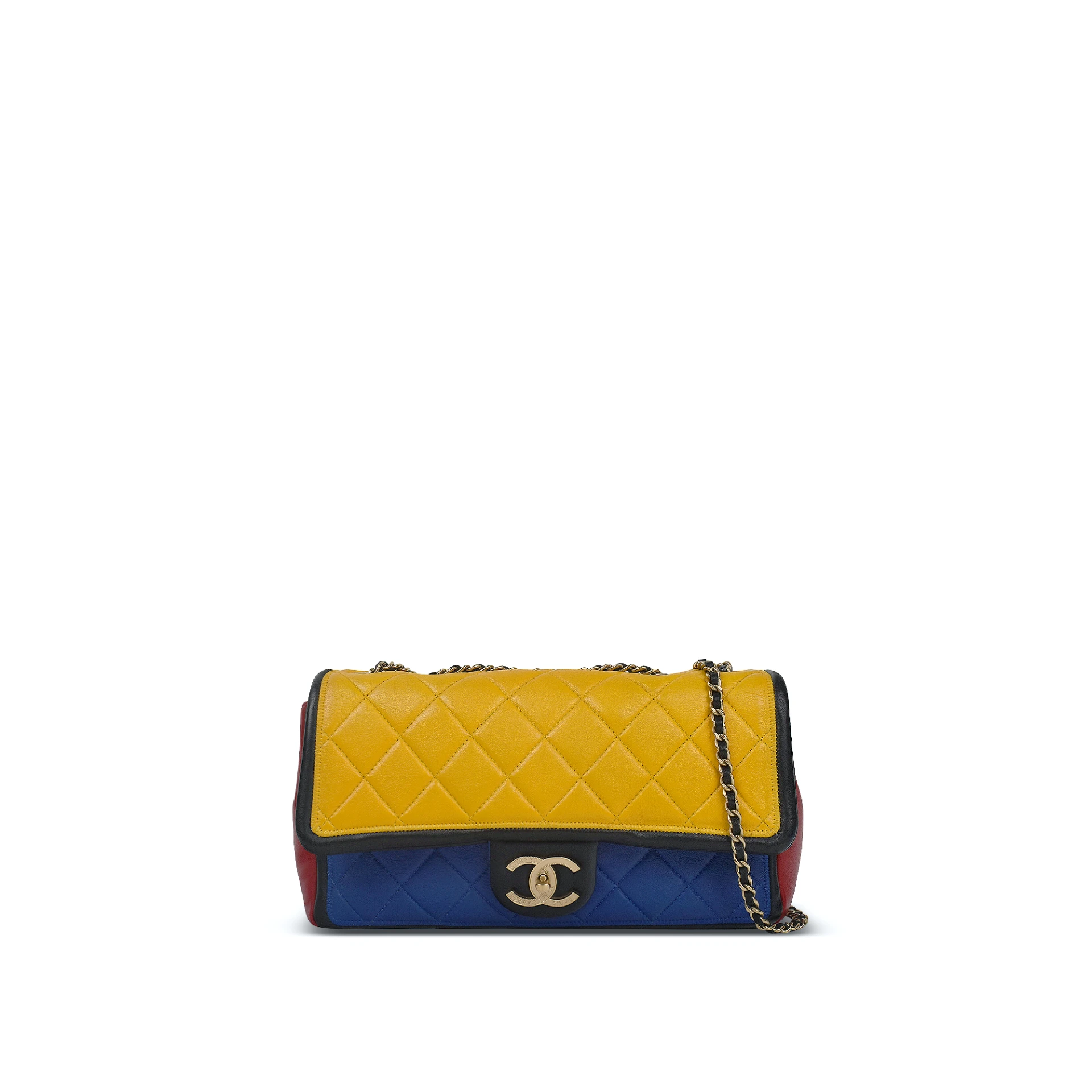 CHANEL Mondrian Colorblock Flap Bag #17