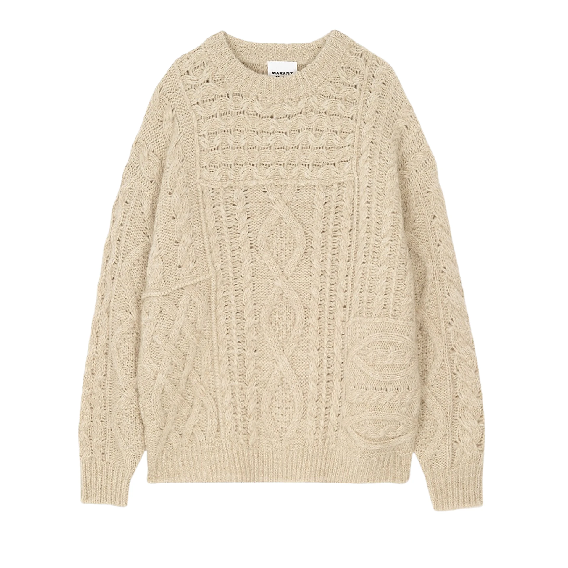 ISABEL MARANT Deotille Knit Sweater Mohair Wool Blend