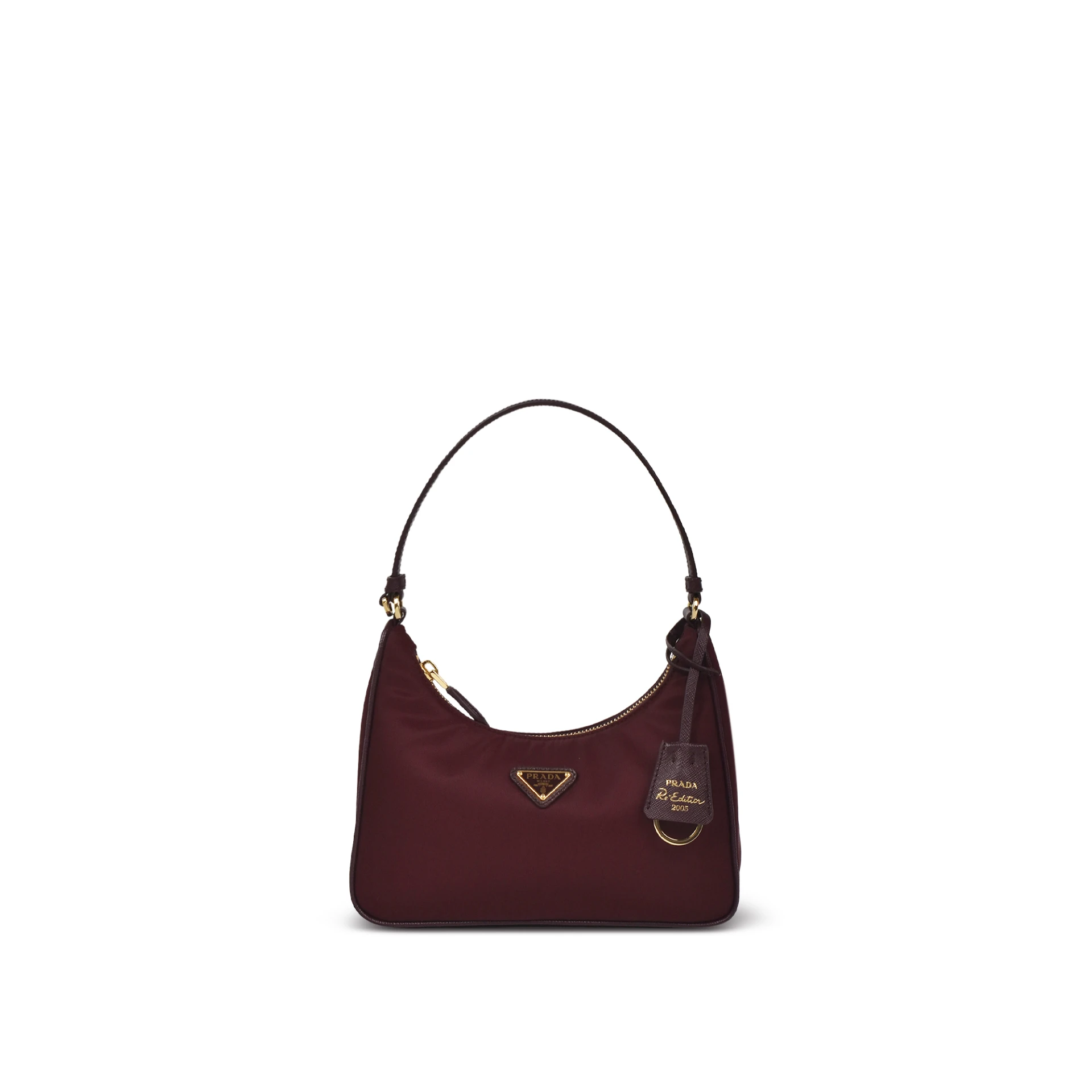 PRADA Re-edition 2005 Re-nylon And Saffiano Mini Bag Ghw