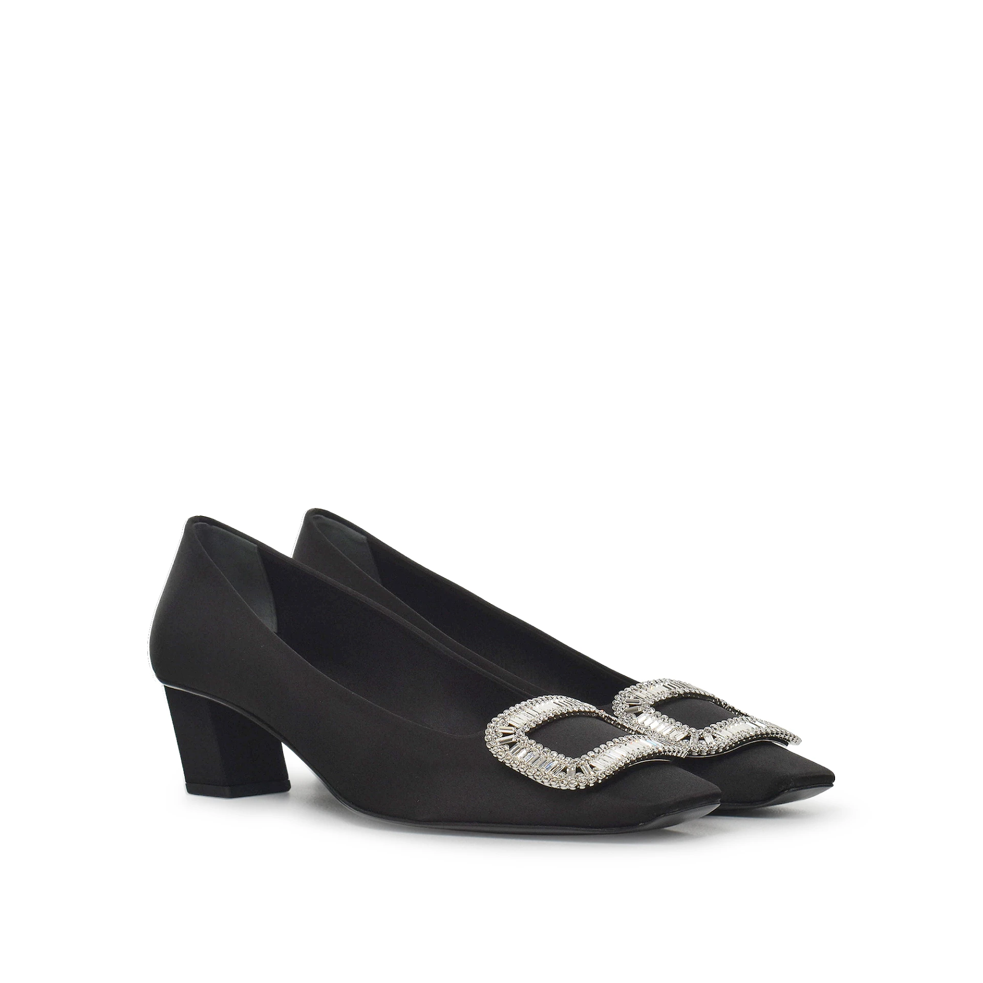 ROGER VIVIER Belle Vivier 45mm Pumps Satin