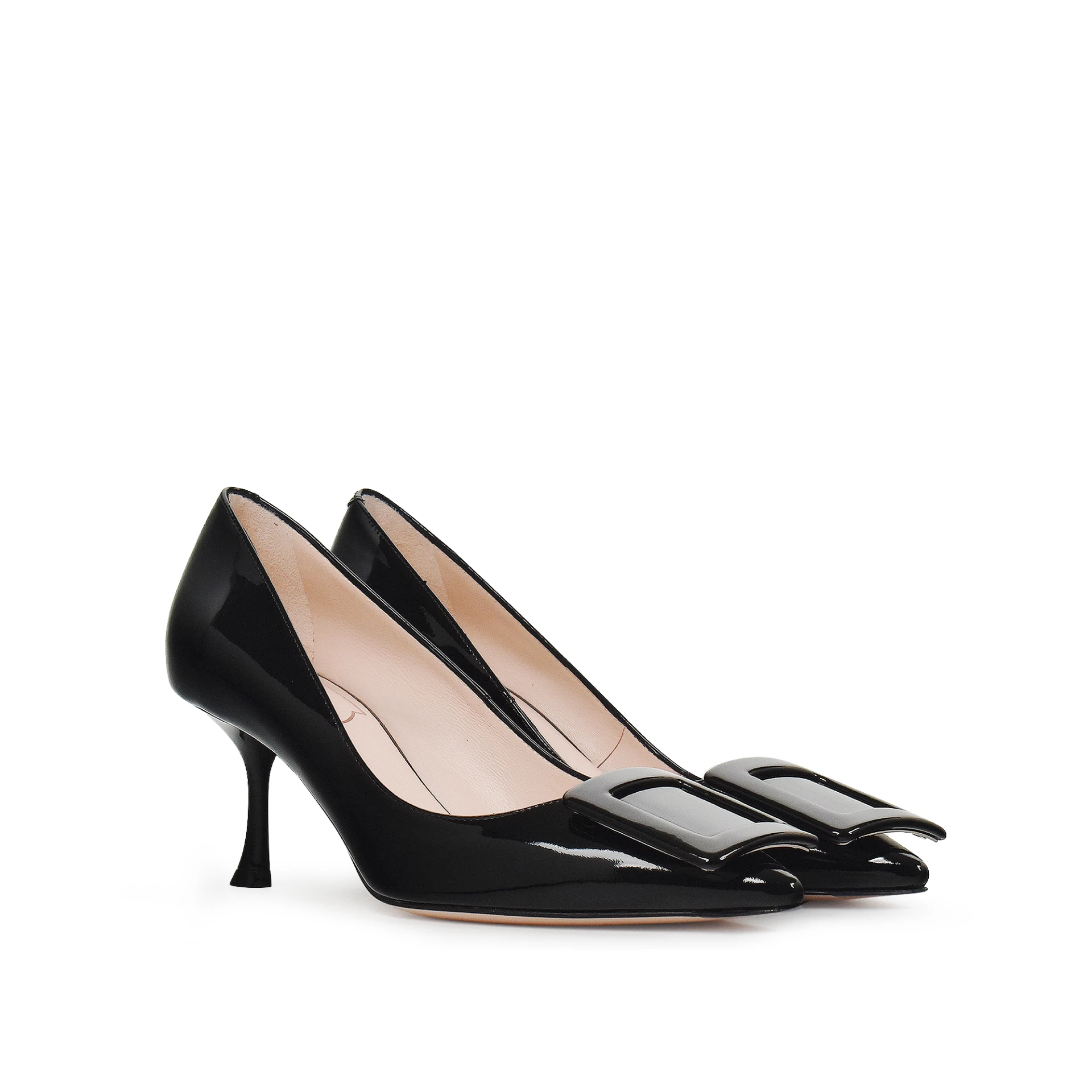 ROGER VIVIER Viv' In The City 65mm Pumps Patent Leather