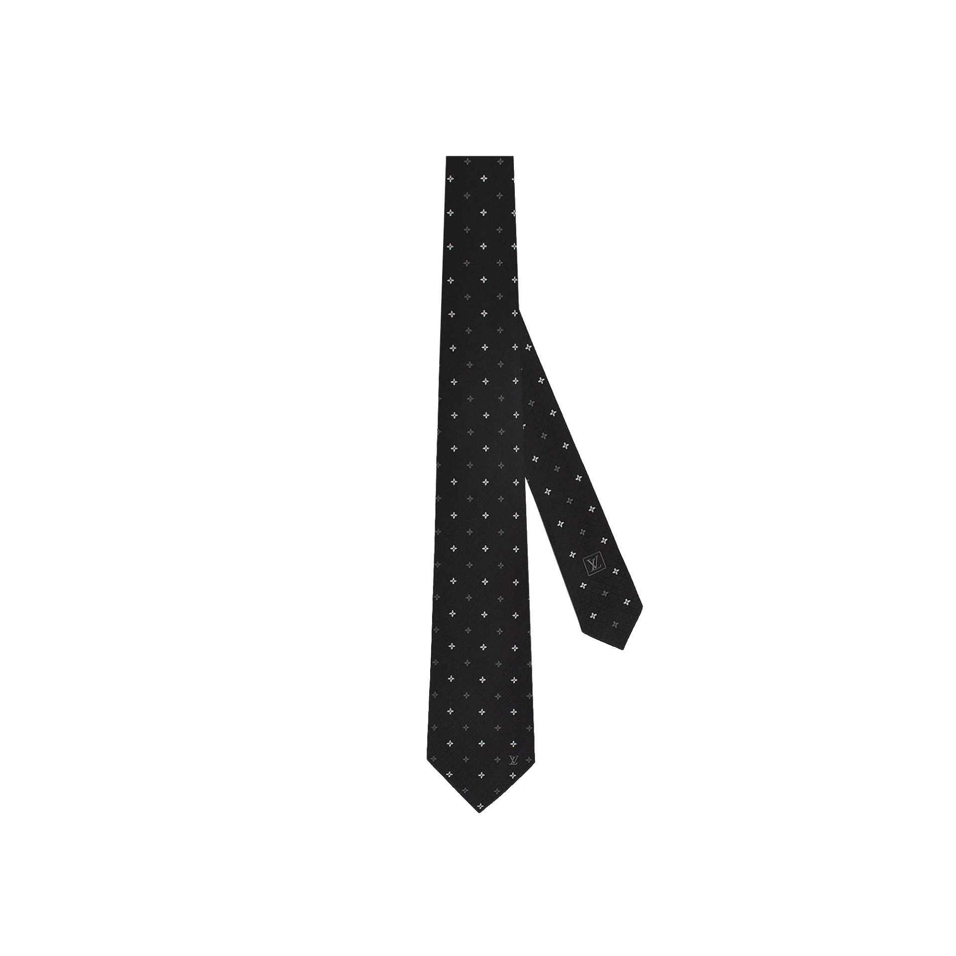 LOUIS VUITTON Blooming Monogram Tie