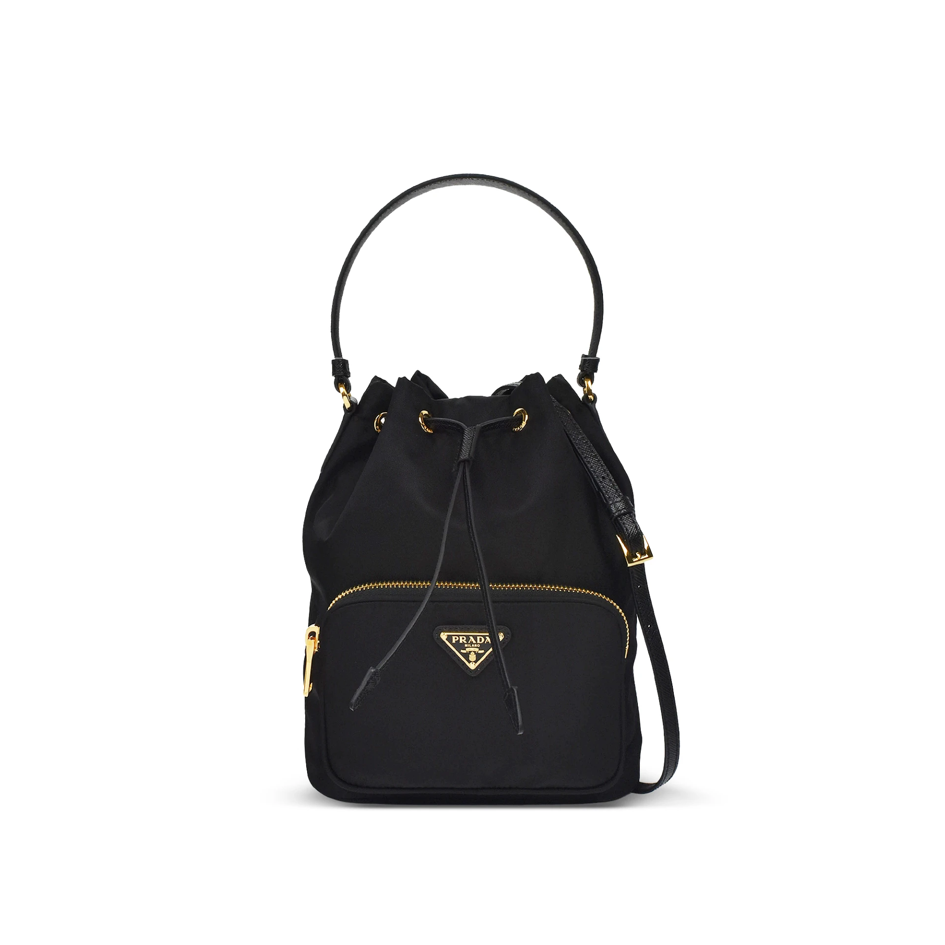 PRADA Duet Re-nylon Bucket Bag