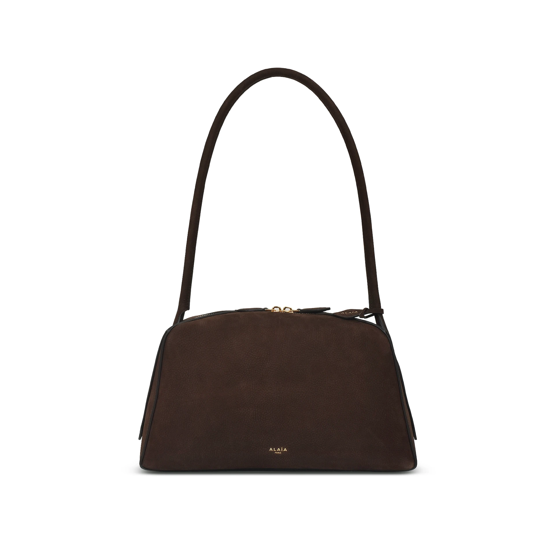 ALAIA Le Bouledogue Bag In Nubuck Leather