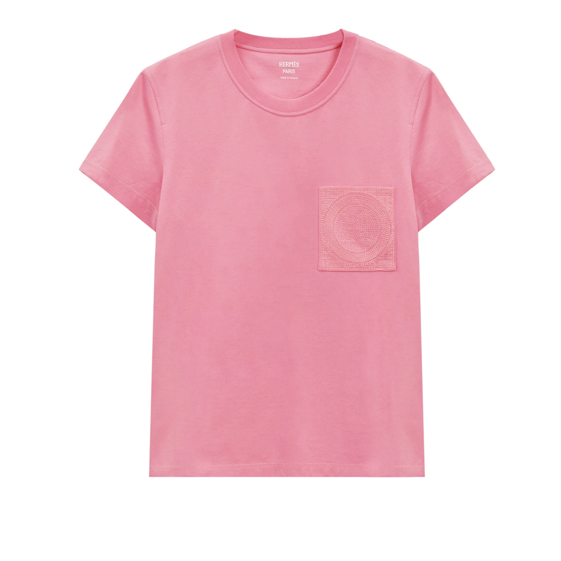 HERMES Droit Poche Brodee Tshirt