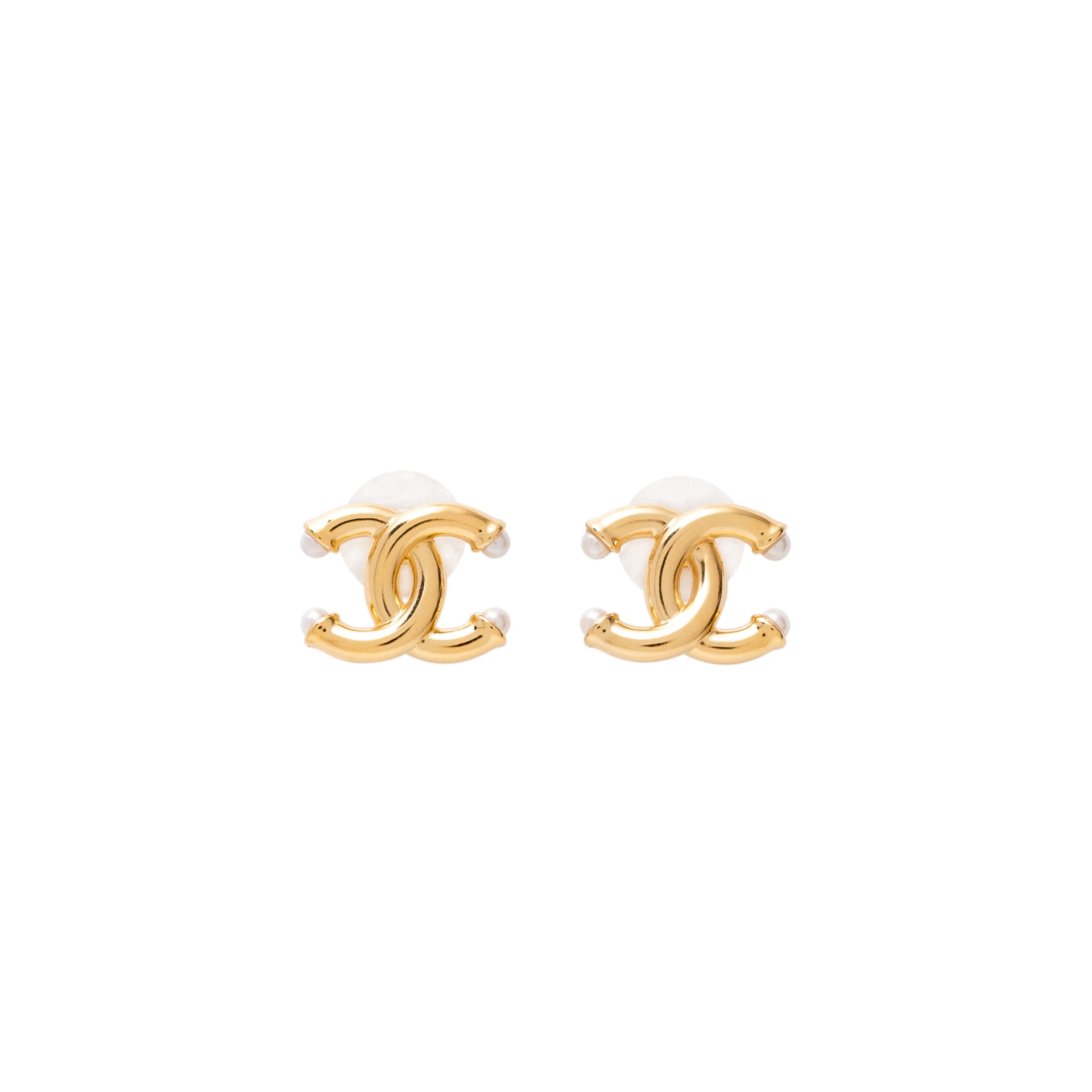 CHANEL CC Turnlock Earrings