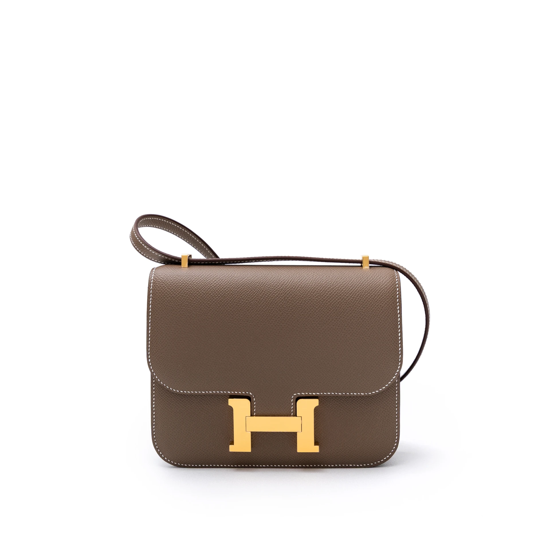 HERMES Constance 18 Epsom Leather Ghw #G