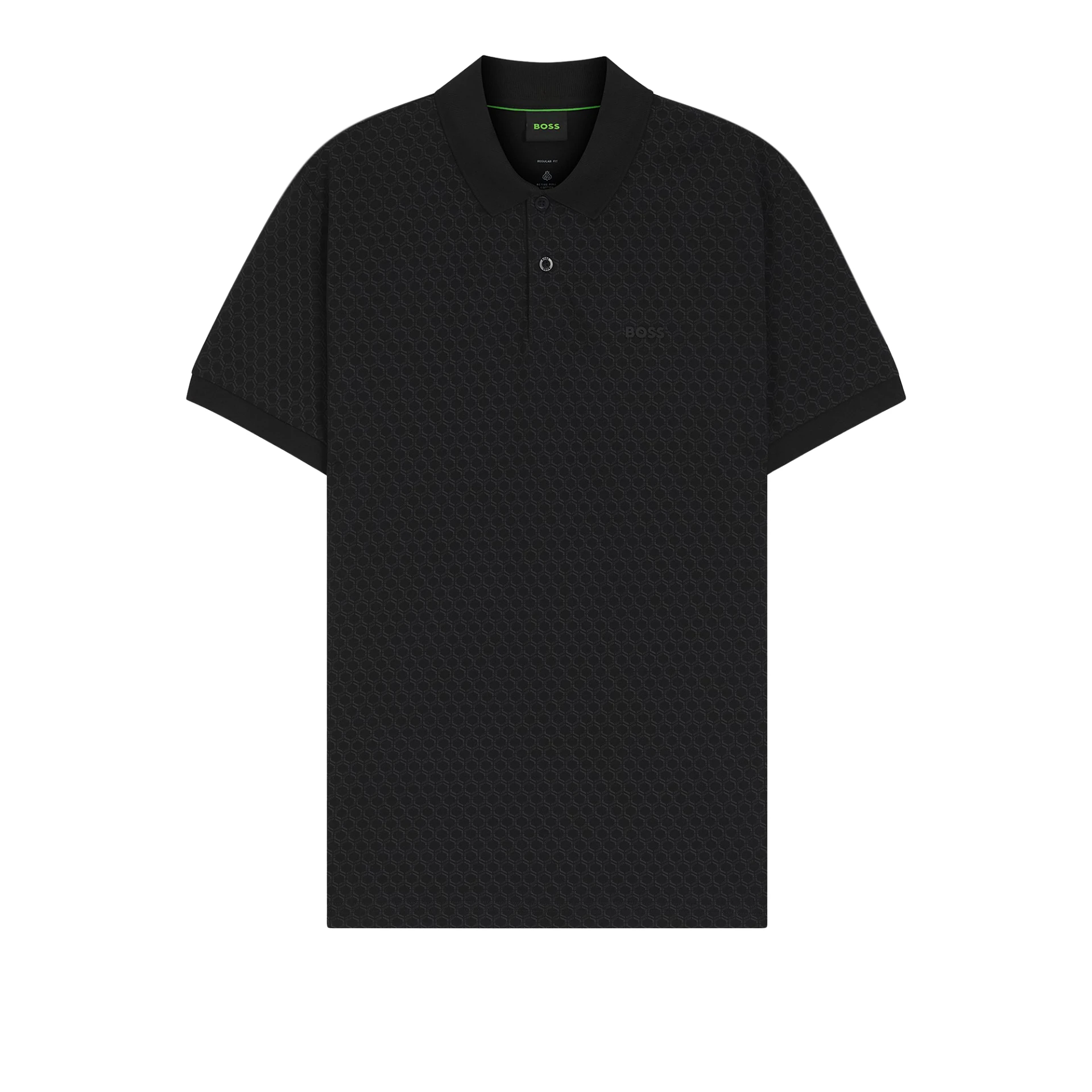 HUGO BOSS New Paddy Polo Shirt With Printed Pattern