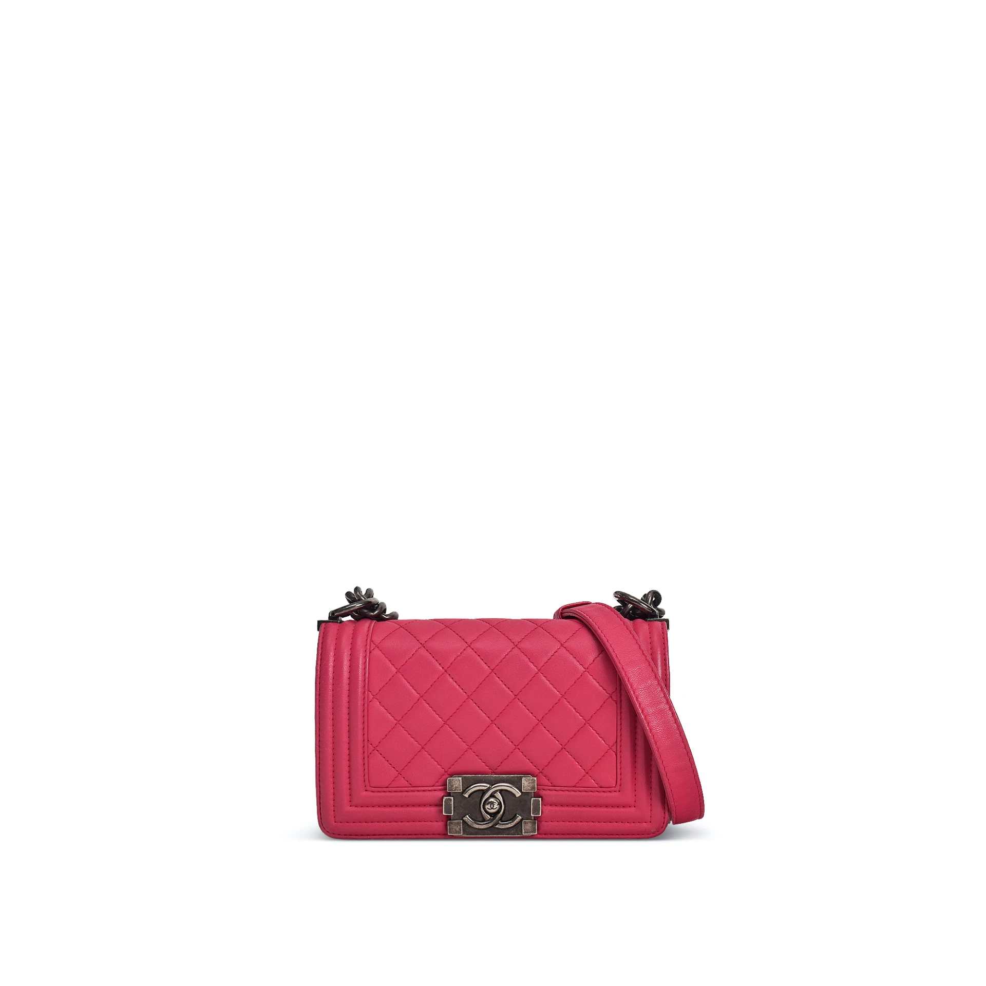 CHANEL Small boy bag
