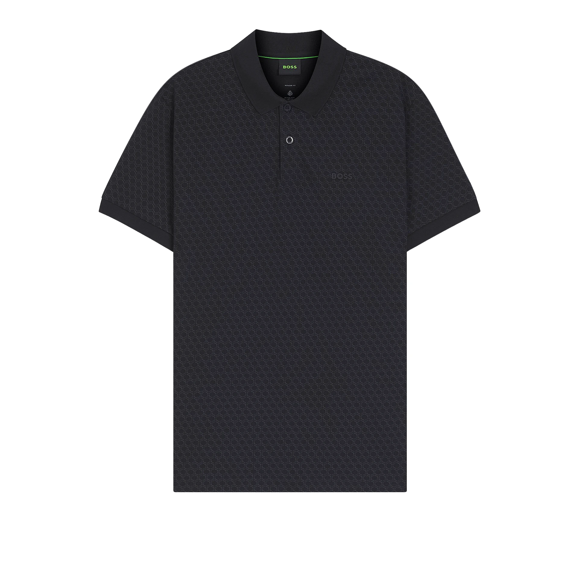 HUGO BOSS New Paddy Polo Shirt With Printed Pattern