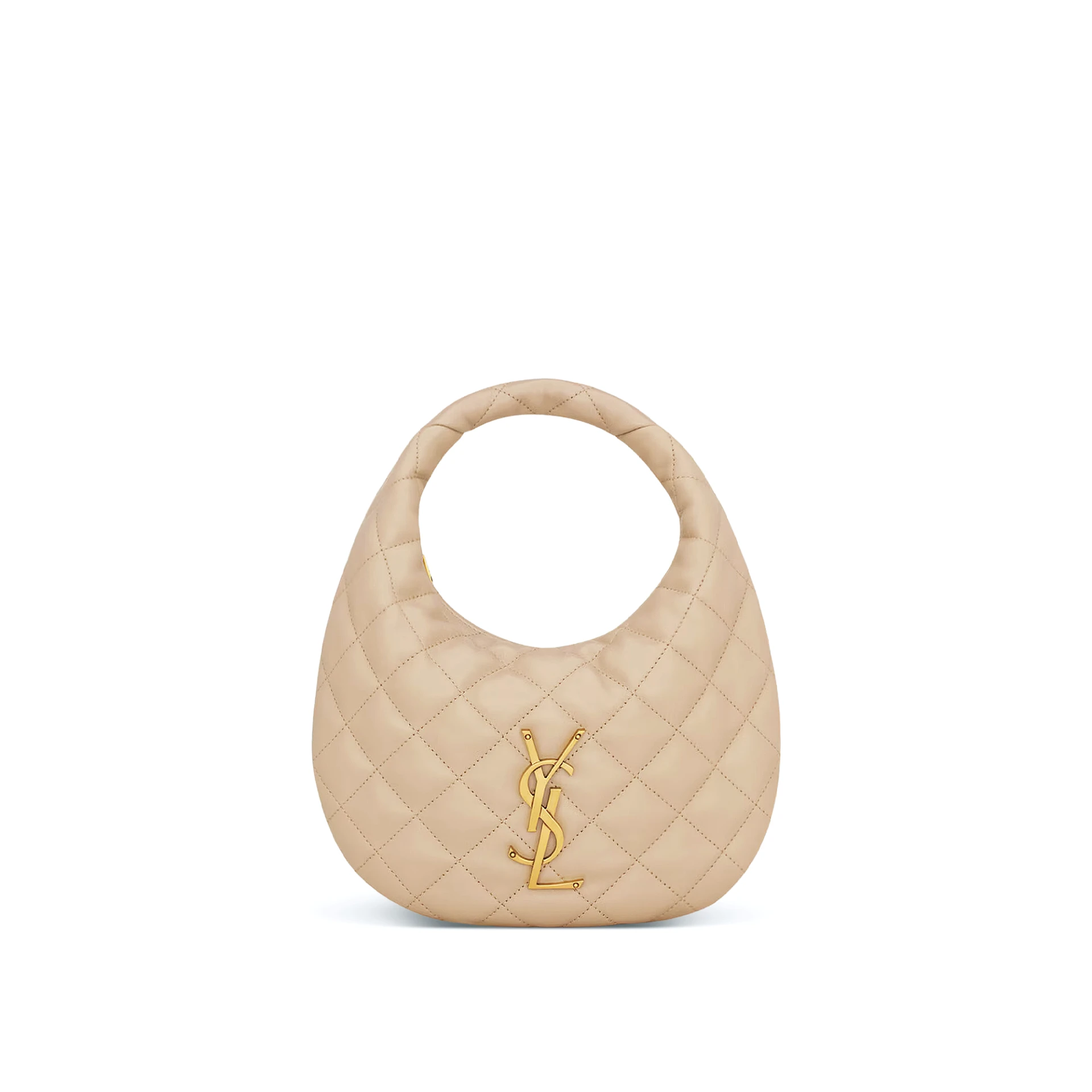 SAINT LAURENT Icarino Quilted Nappa Leather Ghw