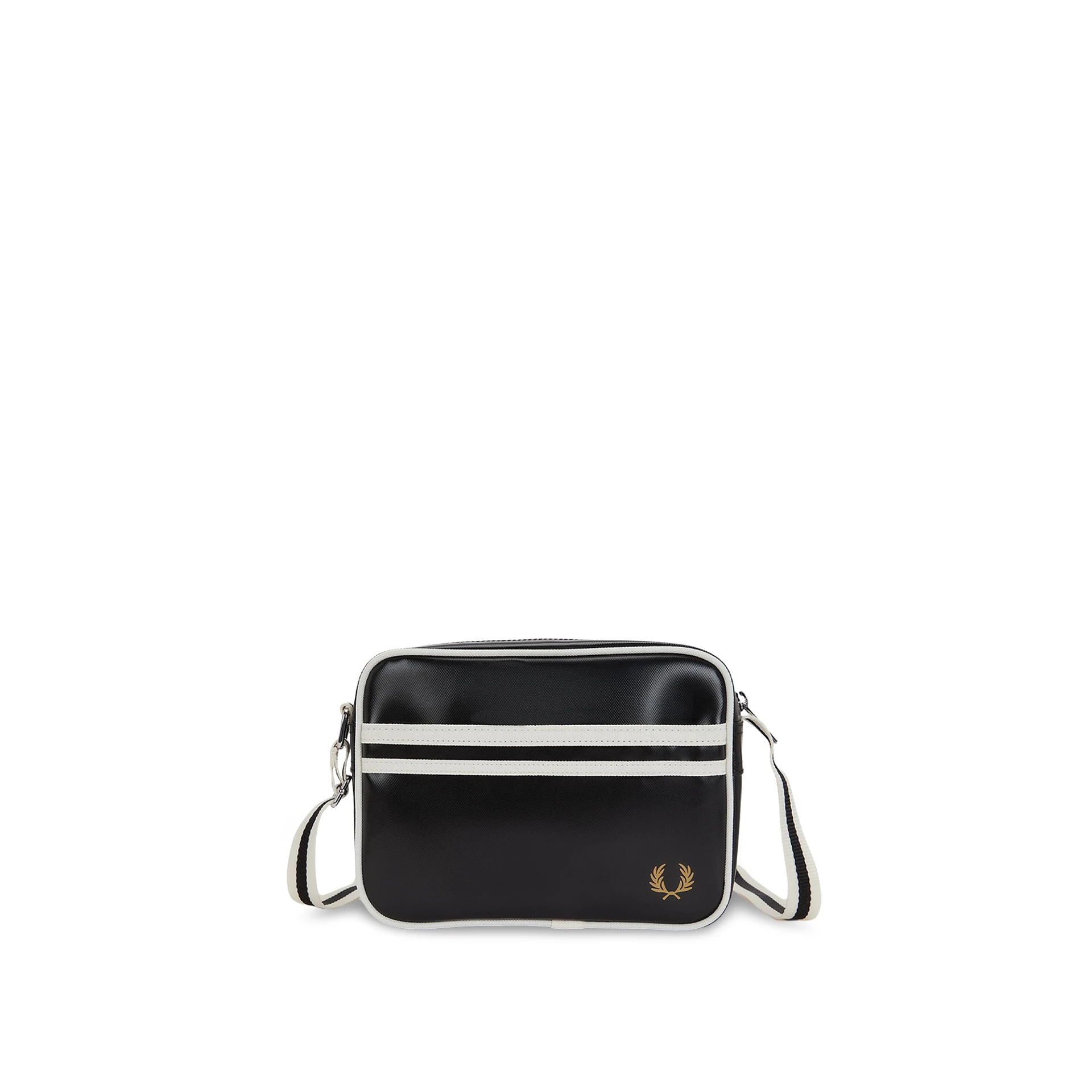 FRED PERRY Mini Logo Print Classic Shoulder Bag