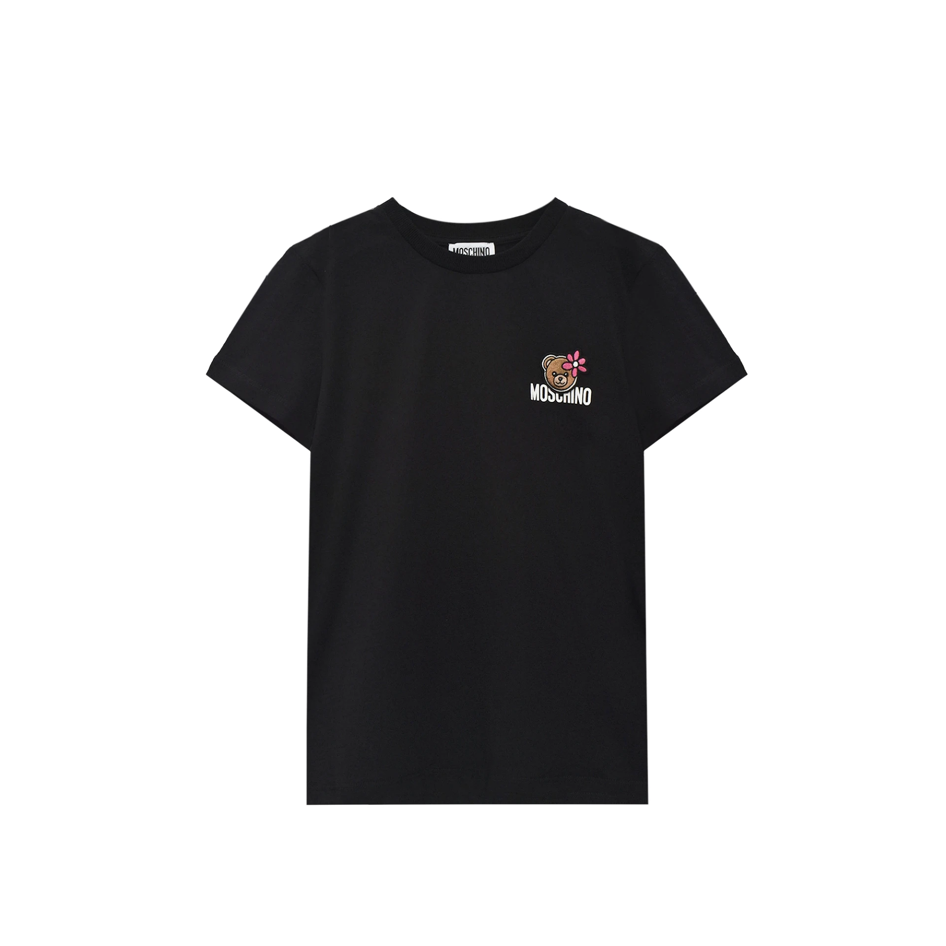 MOSCHINO Teddy Bear Embroidered Logo Tshirt