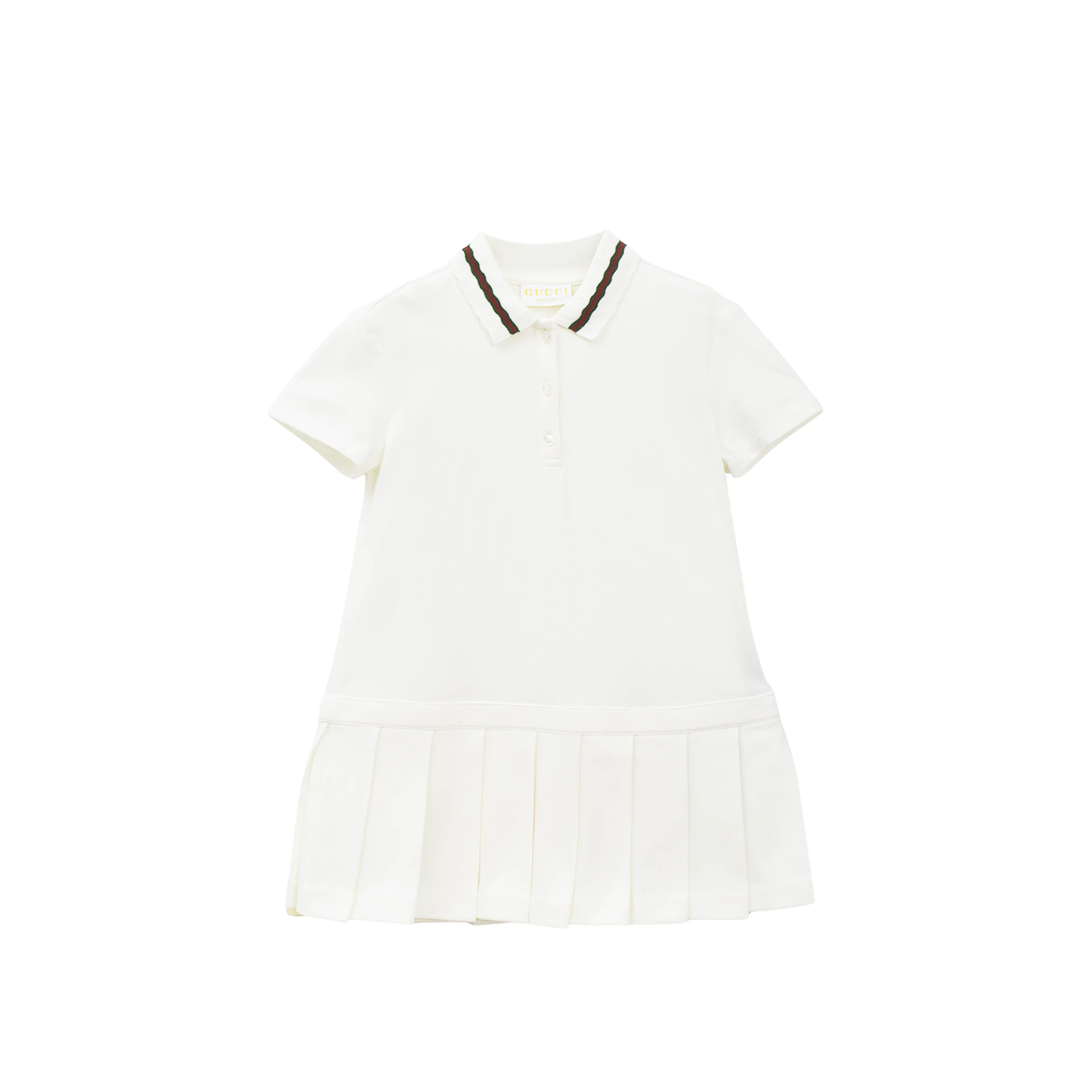 GUCCI Baby Mini Polo Dress With Web