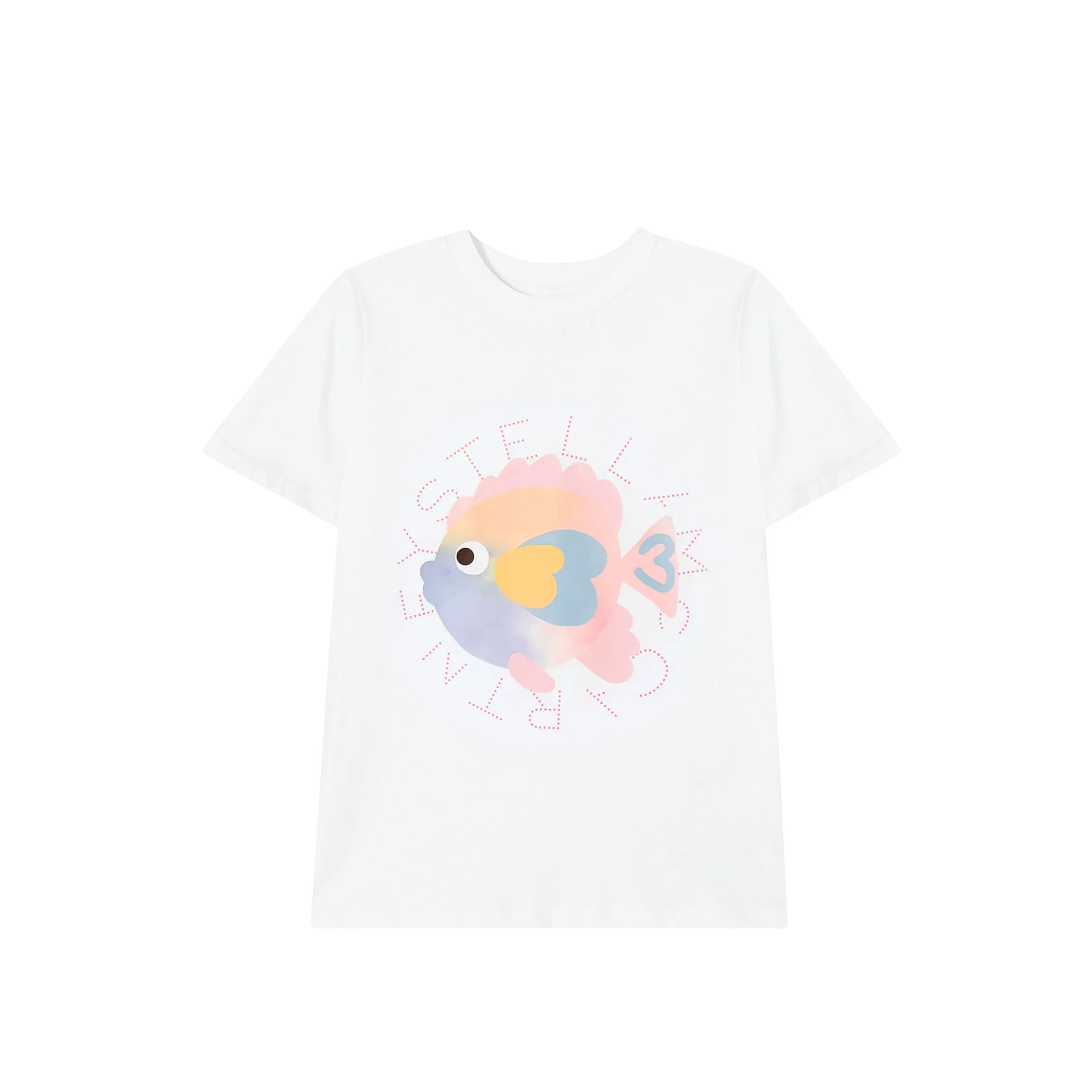 STELLA MCCARTNEY Cheerful Fish Graphic Tshirt