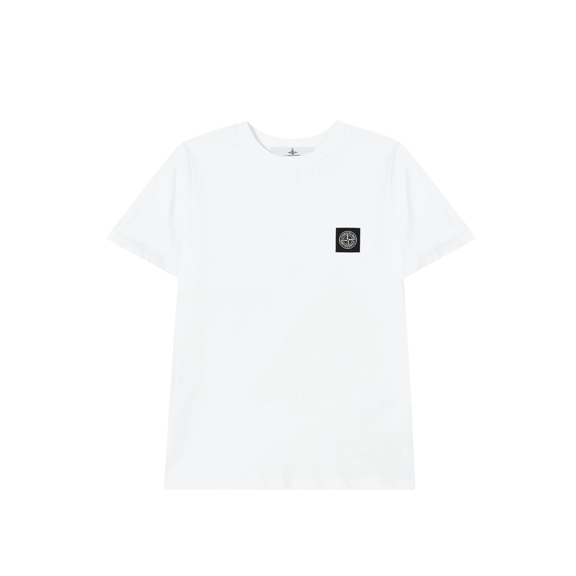 STONE ISLAND Logo Compass Patch Tshirt