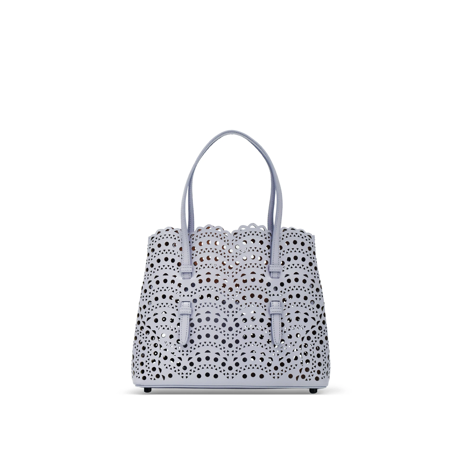 ALAIA Mina 25 Small Vienne Wave Tote Bag